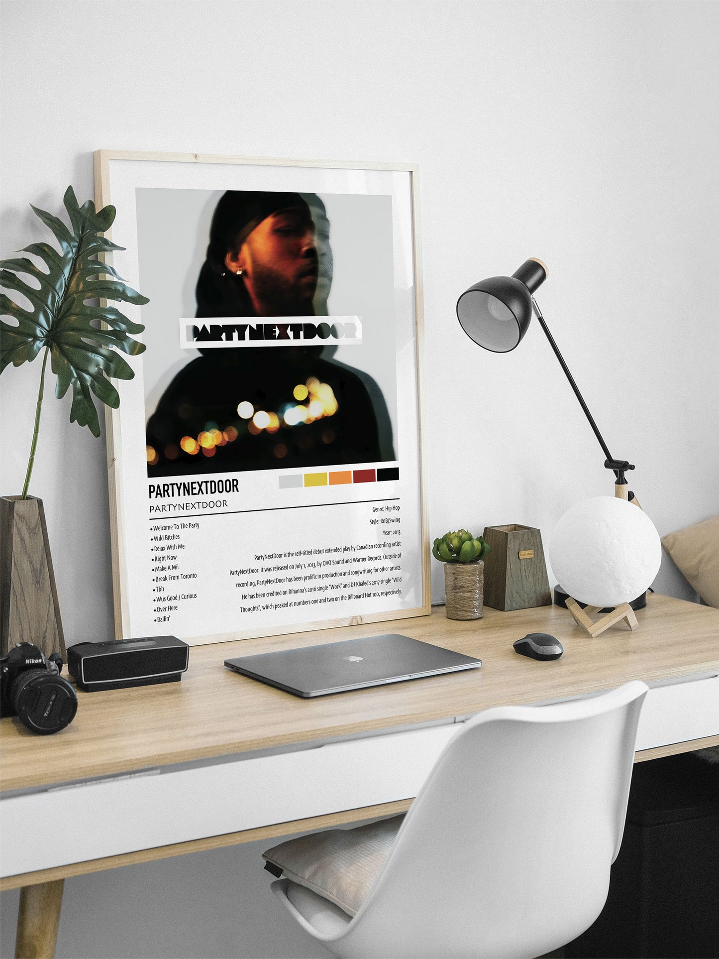 PARTYNEXTDOOR | PARTYNEXTDOOR | Custom Album Cover Poster Print