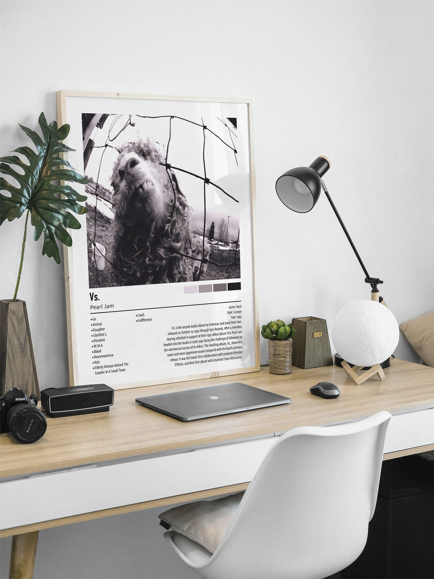 Pearl Jam | Vs. | Custom Album Cover Poster Print