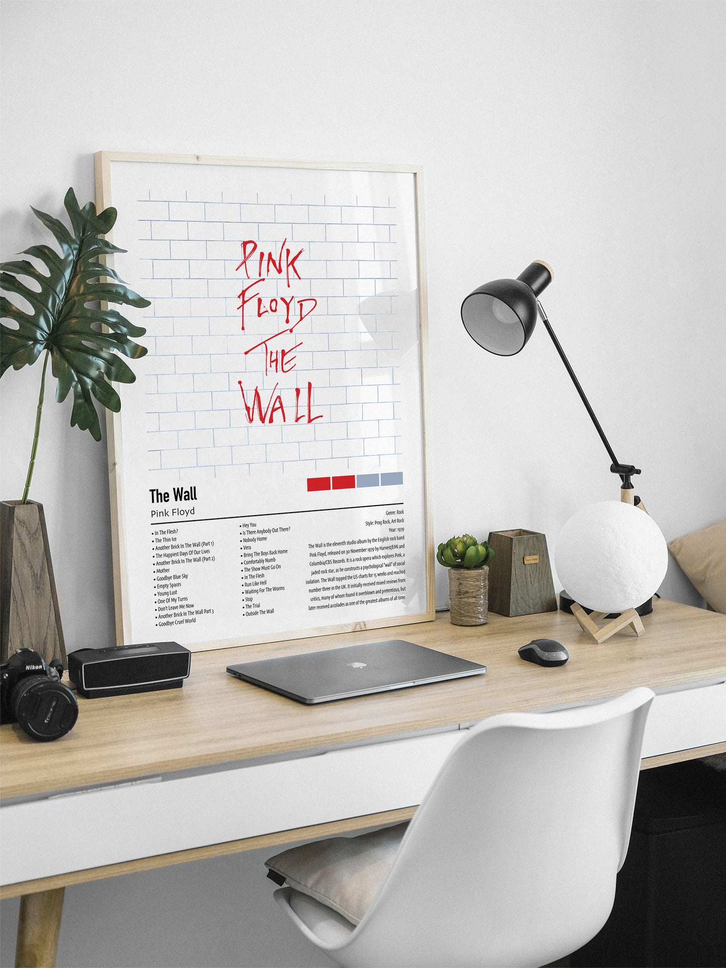 Pink Floyd | The Wall | Custom Album Cover Poster Print