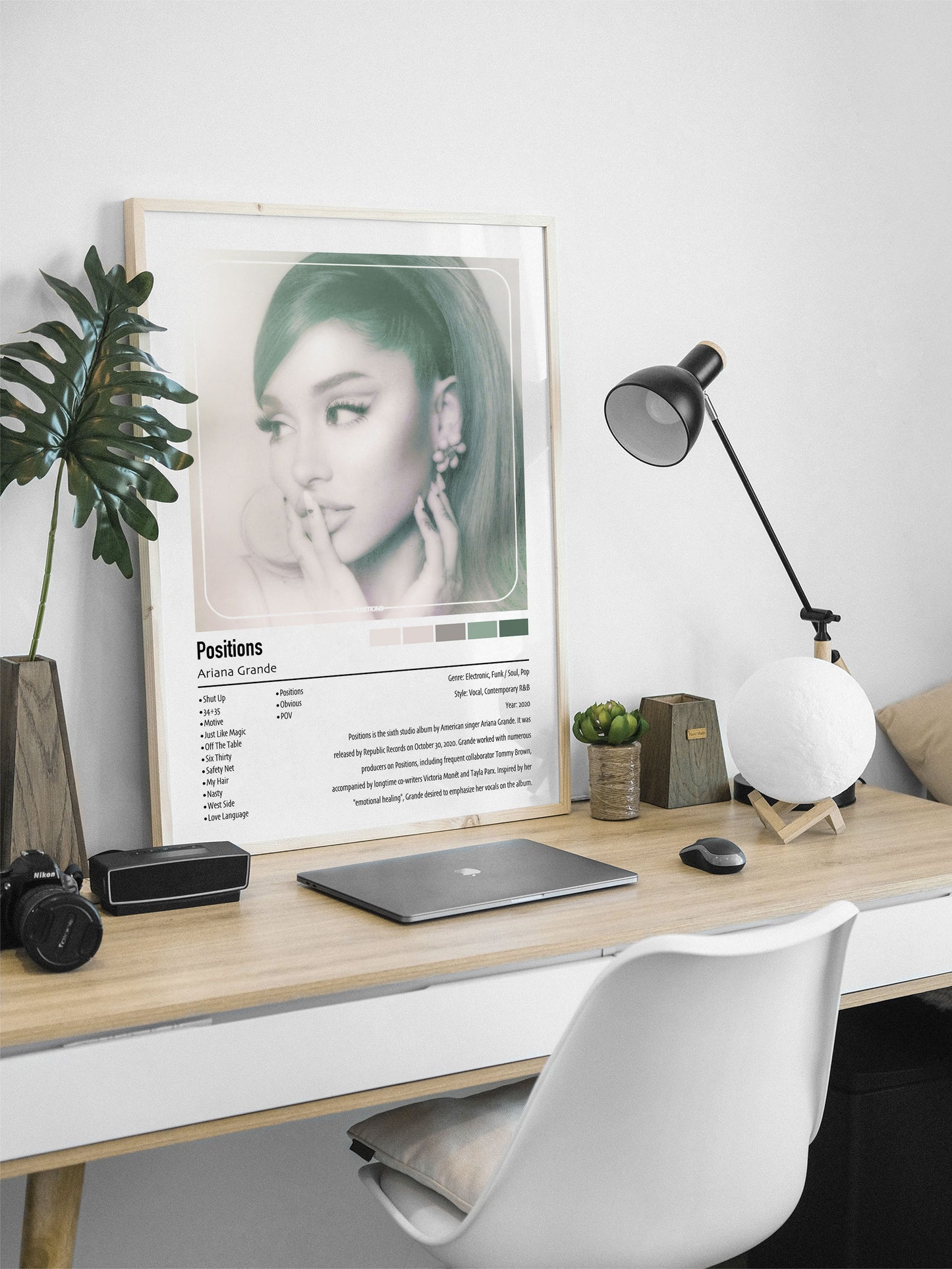 Ariana Grande | Positions | Custom Album Cover Poster Print