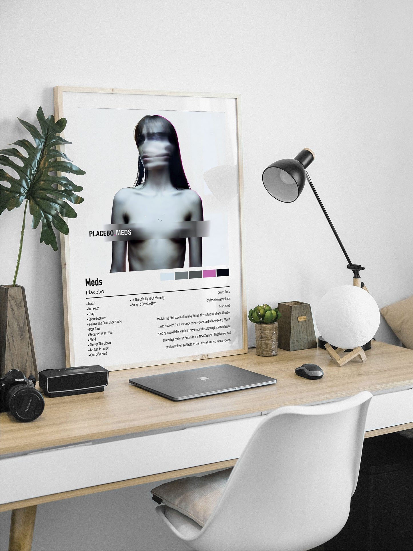 Placebo | Meds | Custom Album Cover Poster Print