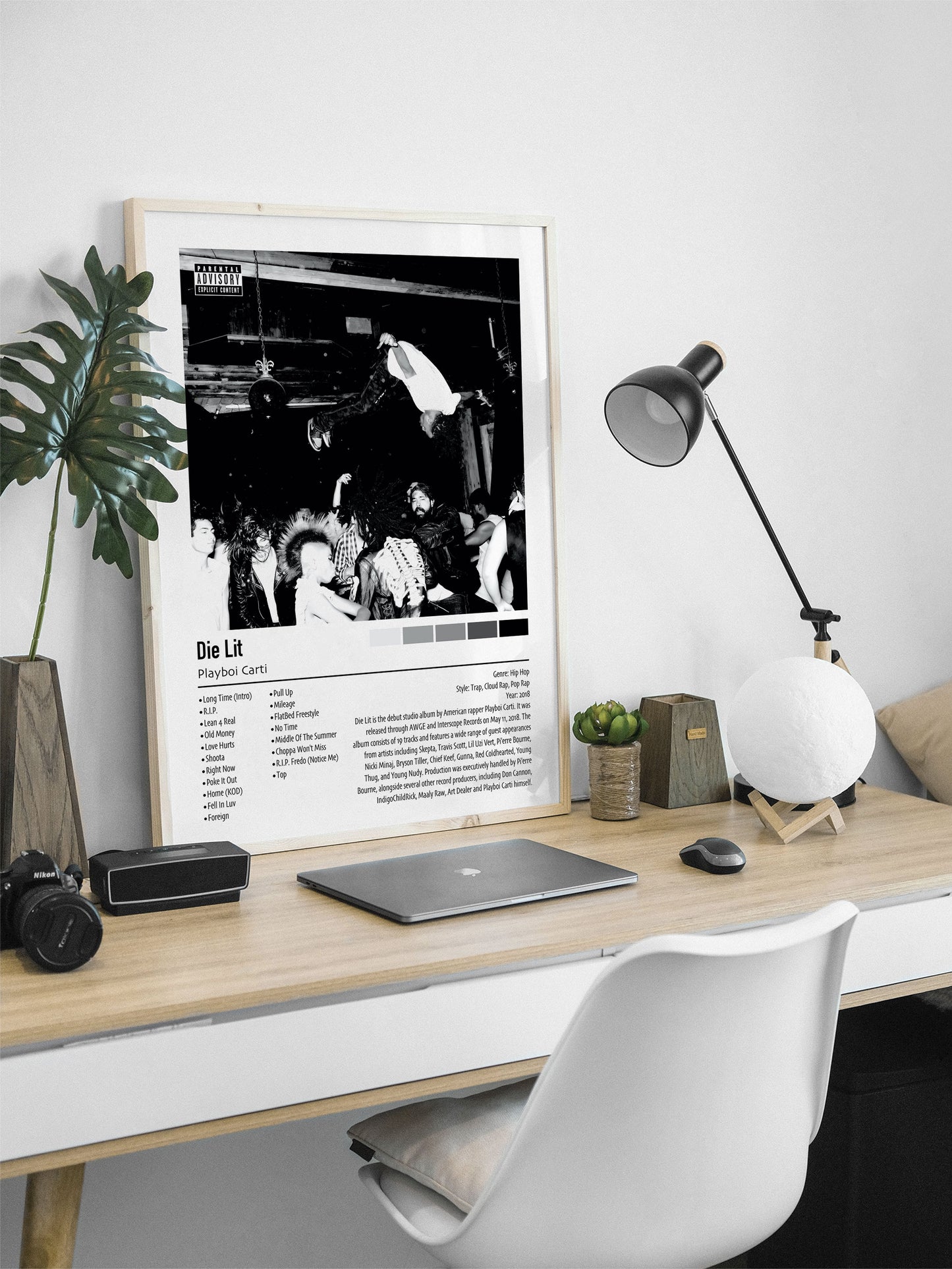 Playboi Carti | Die Lit | Custom Album Cover Poster Print