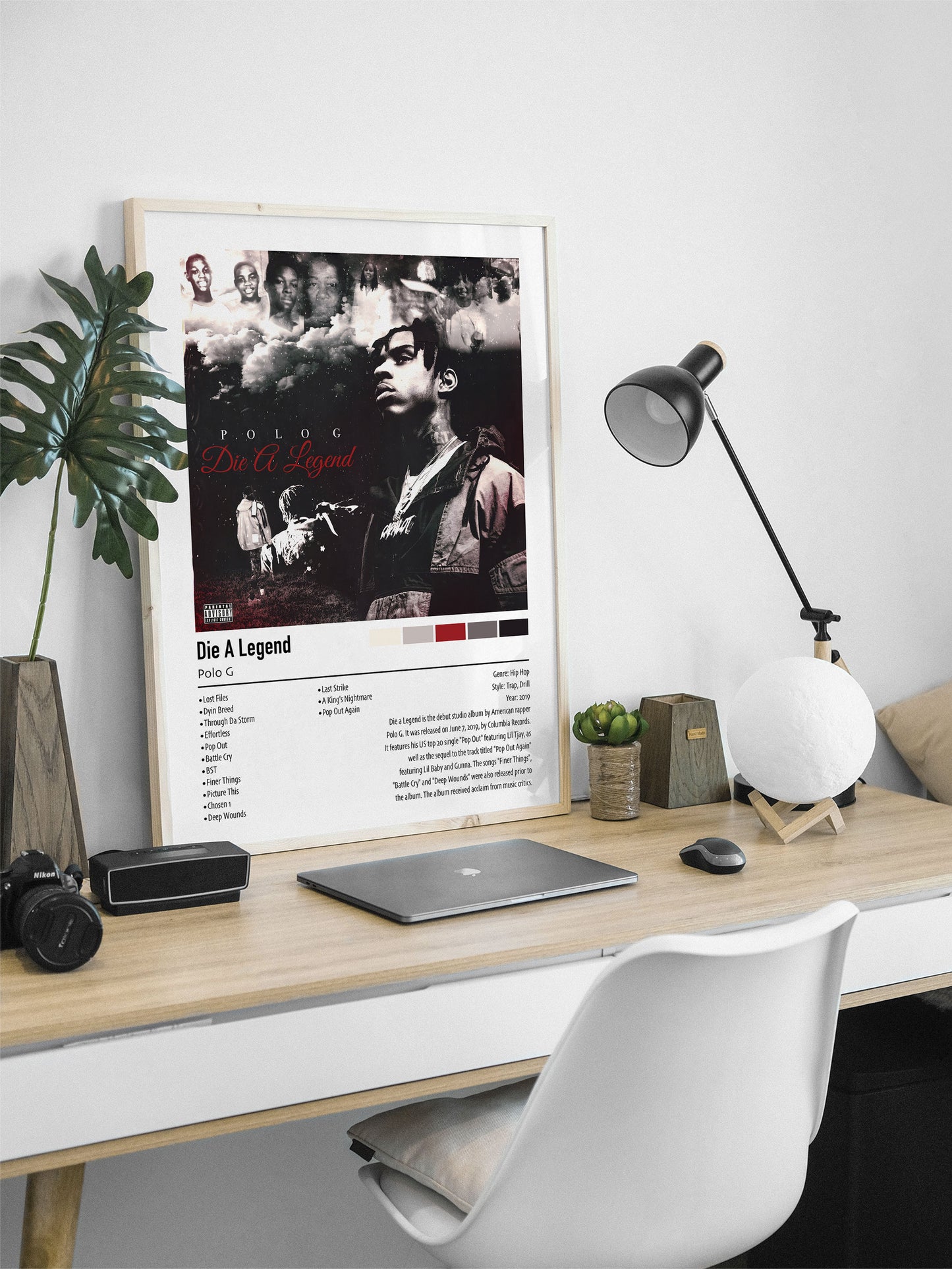 Polo G | Die A Legend | Custom Album Cover Poster Print