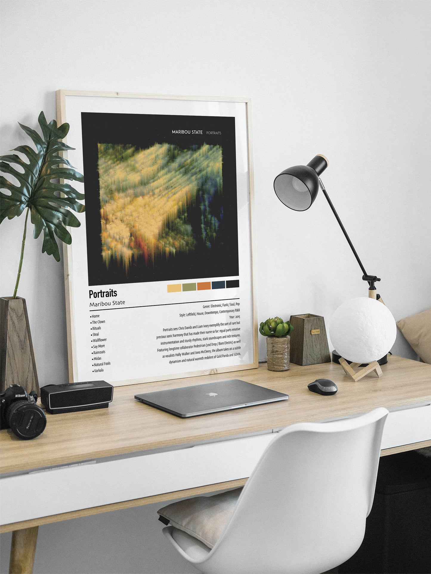 Maribou State | Portraits | Custom Album Cover Poster Print