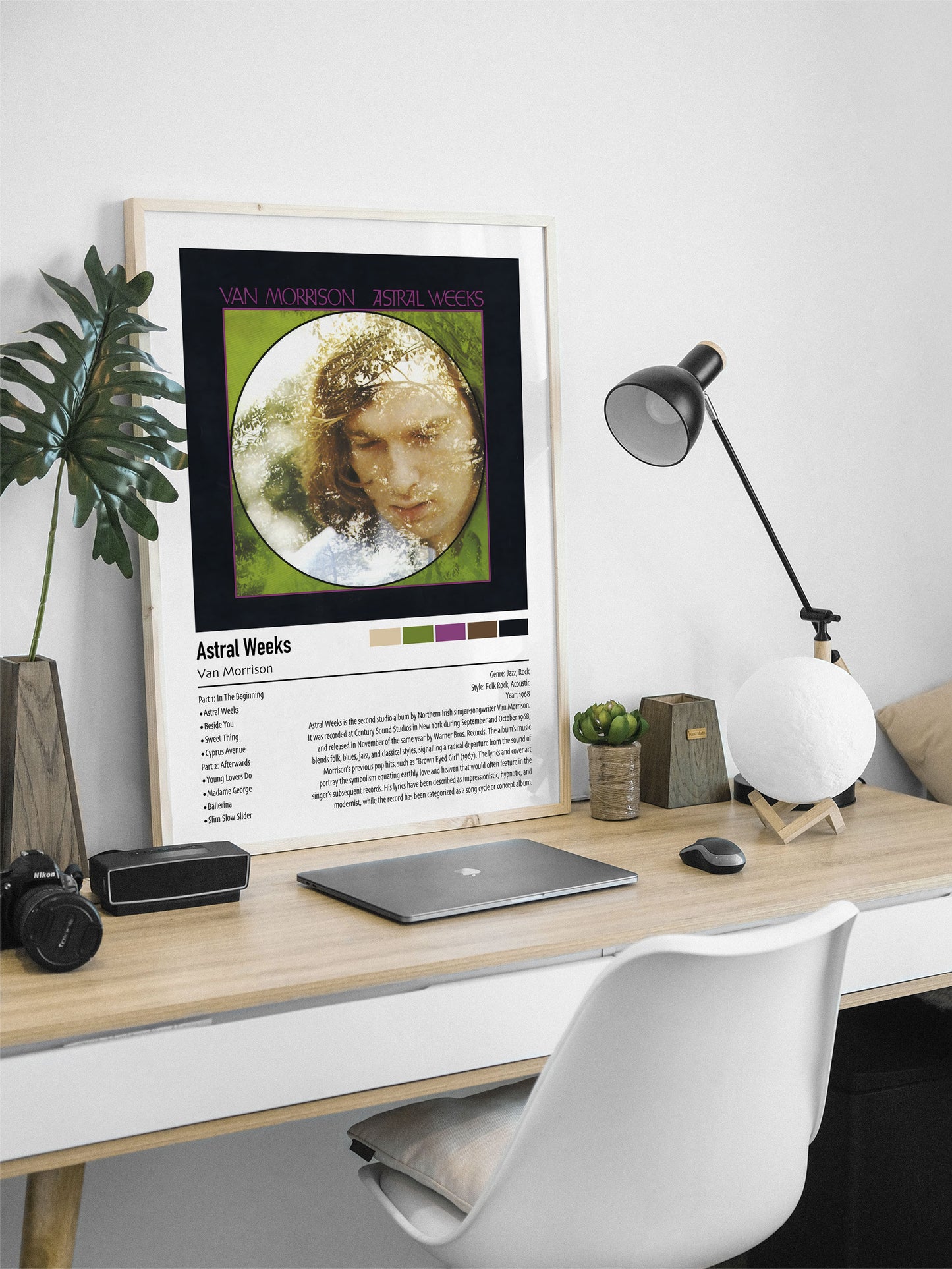 Van Morrison | Astral Weeks | Custom Album Cover Poster Print