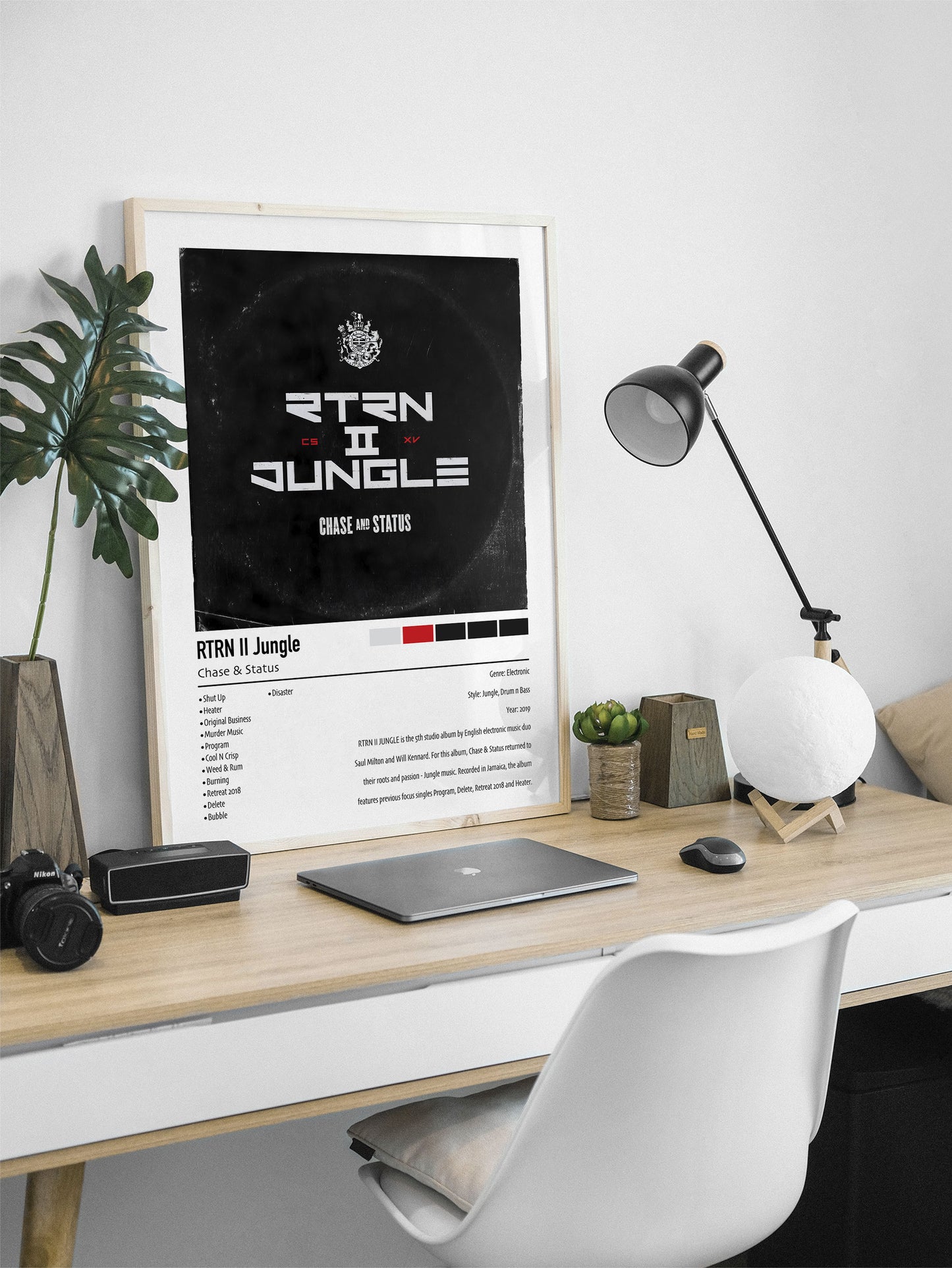 Chase & Status | RTRN Il Jungle | Custom Album Cover Poster Print