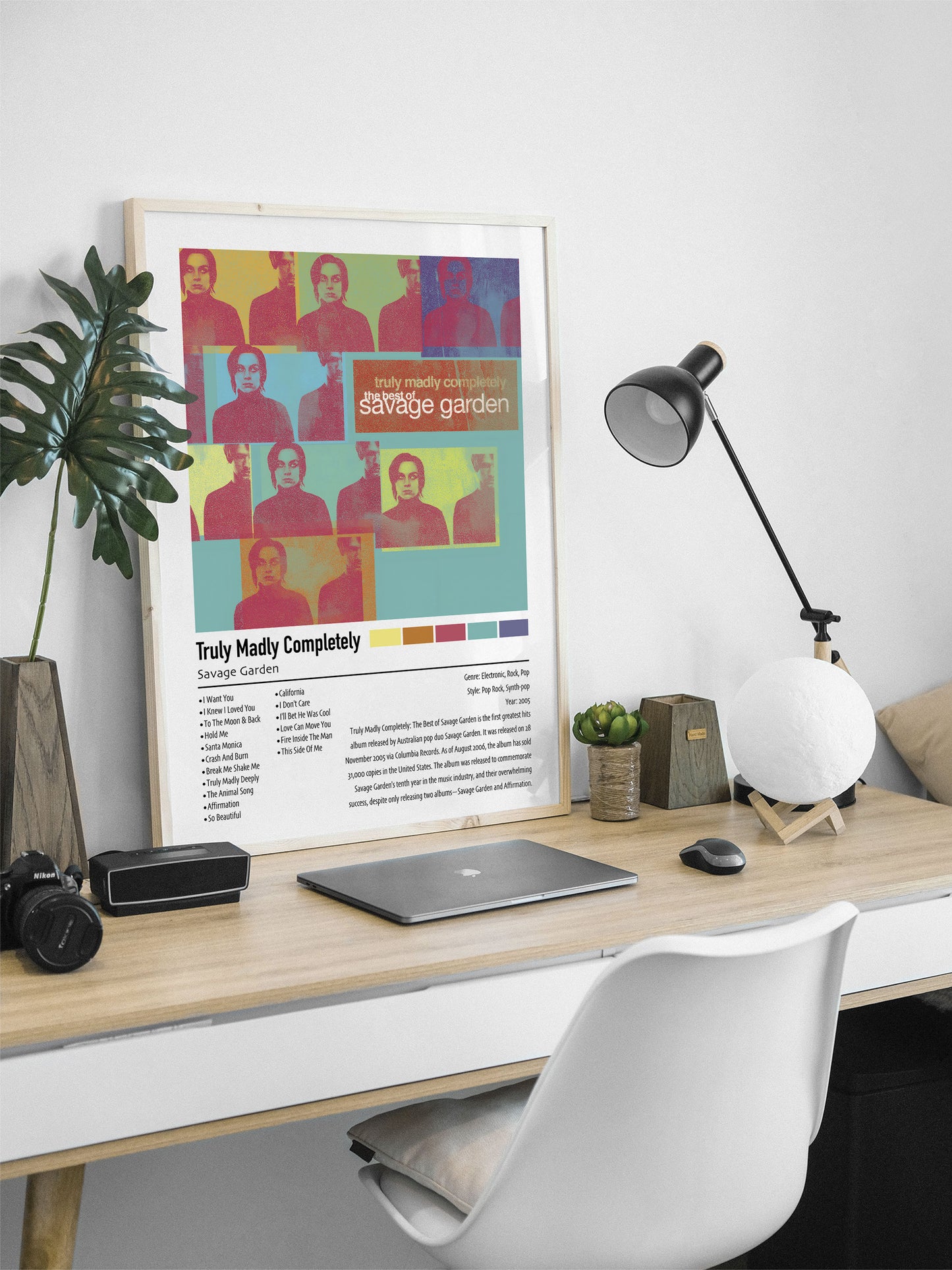 Savage Garden | Truly Madly Completely | Custom Album Cover Poster Print