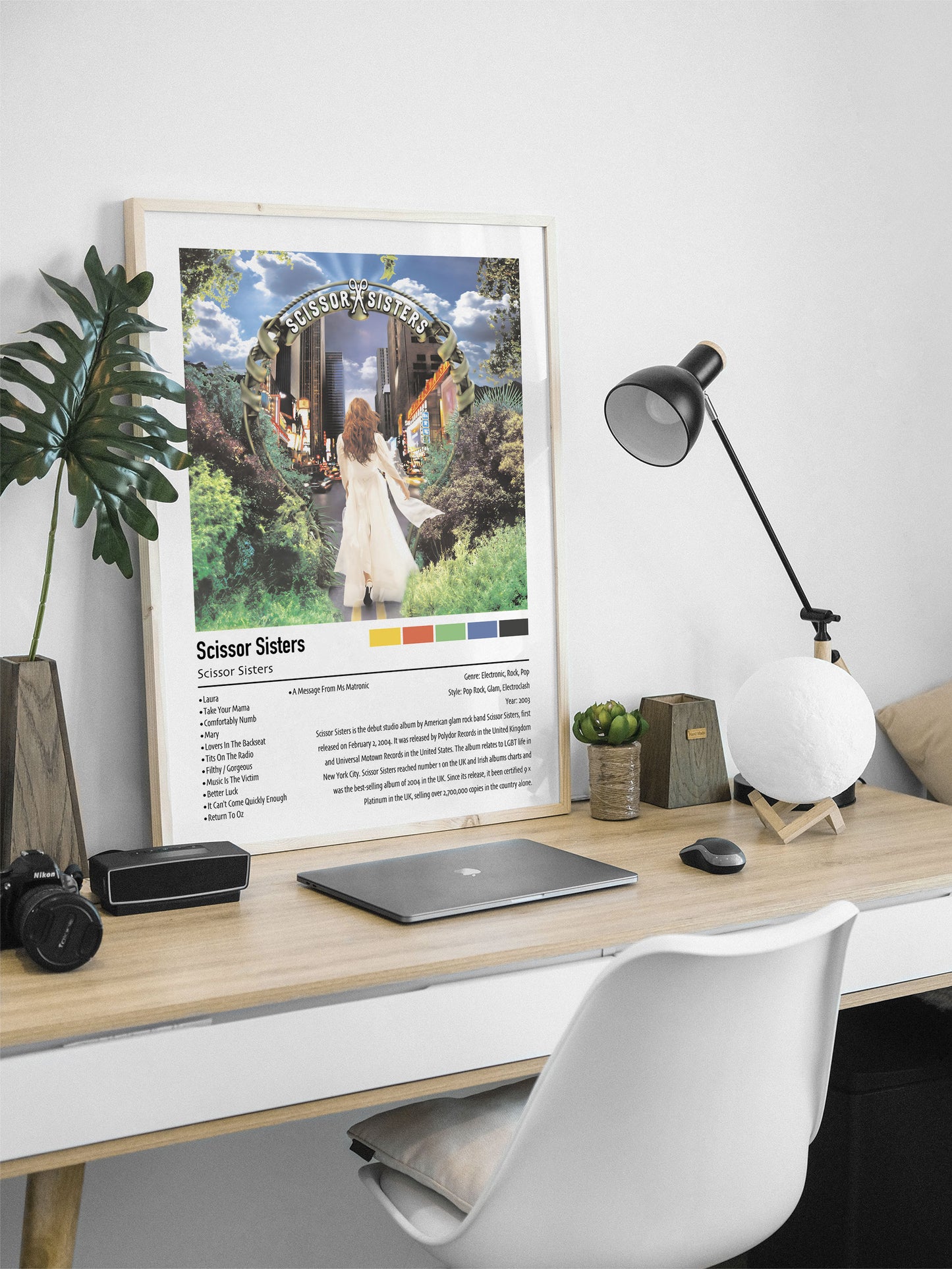 Scissor Sisters | Scissor Sisters | Custom Album Cover Poster Print