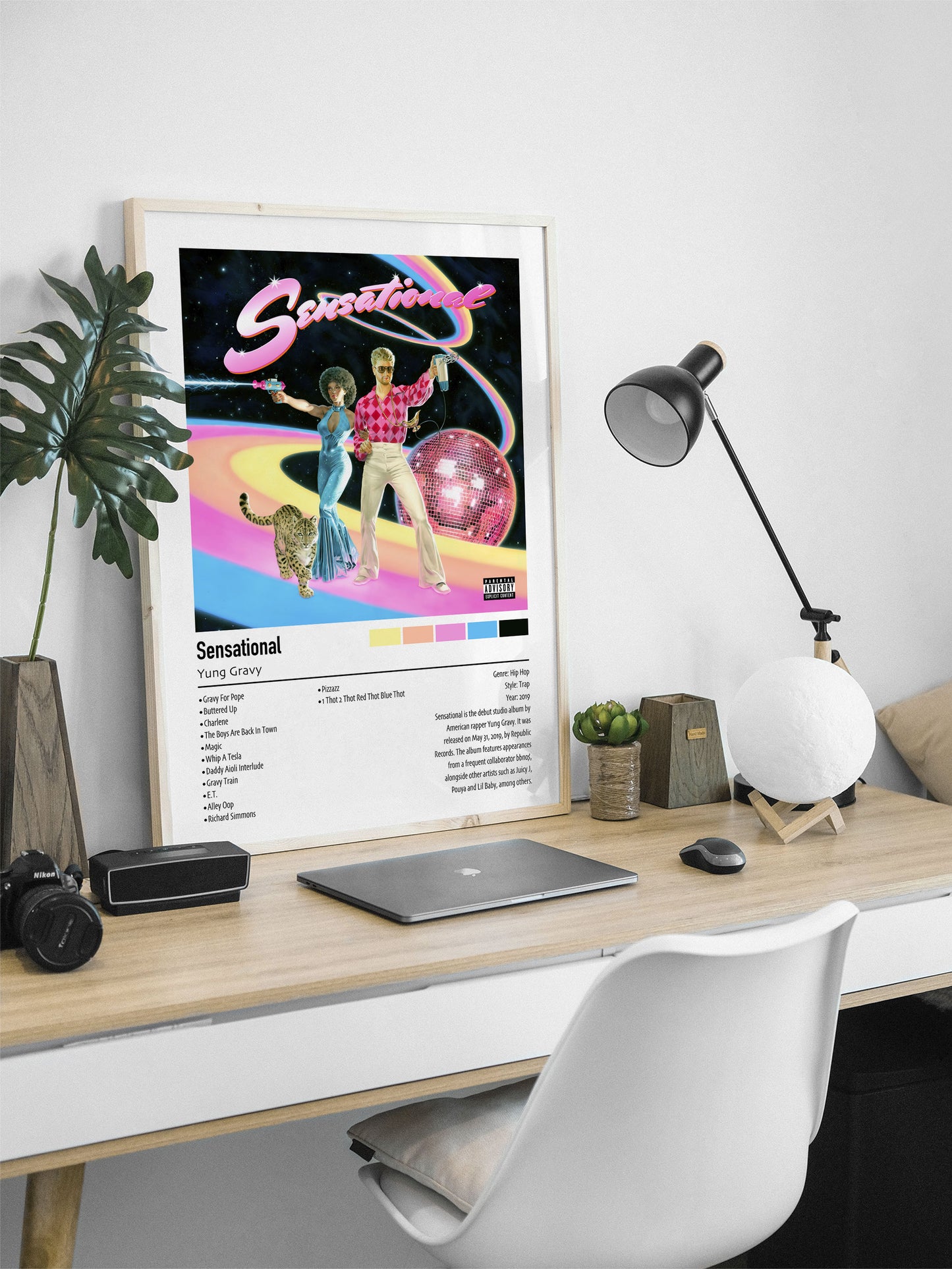 Yung Gravy | Sensational | Custom Album Cover Poster Print