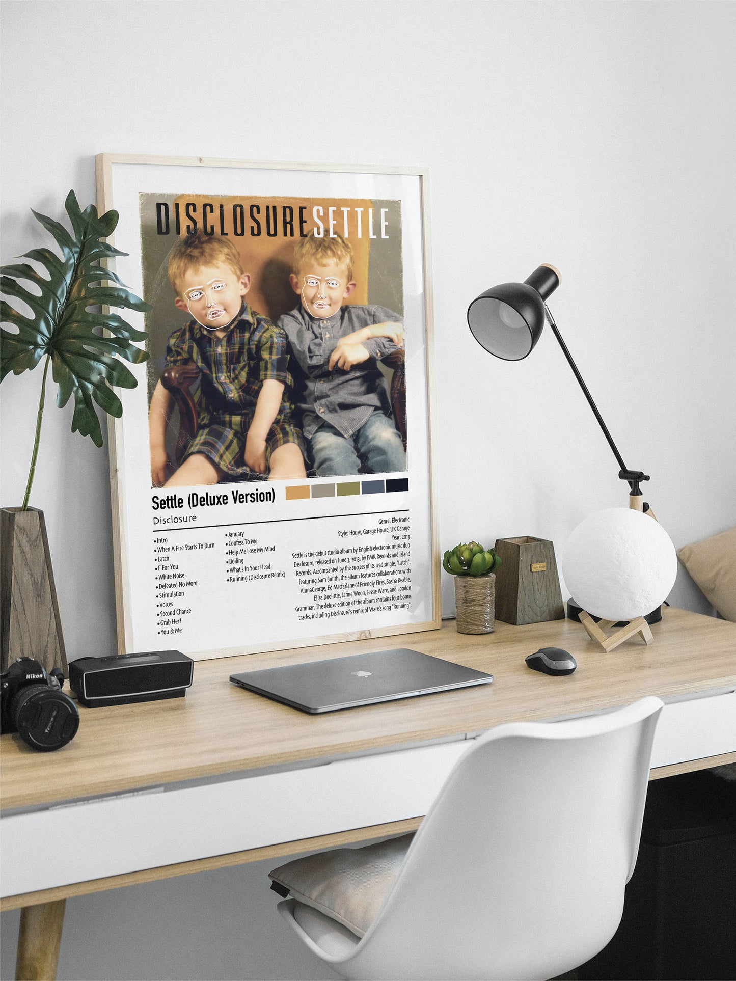 Disclosure | Settle (Deluxe Version) | Custom Album Cover Poster Print