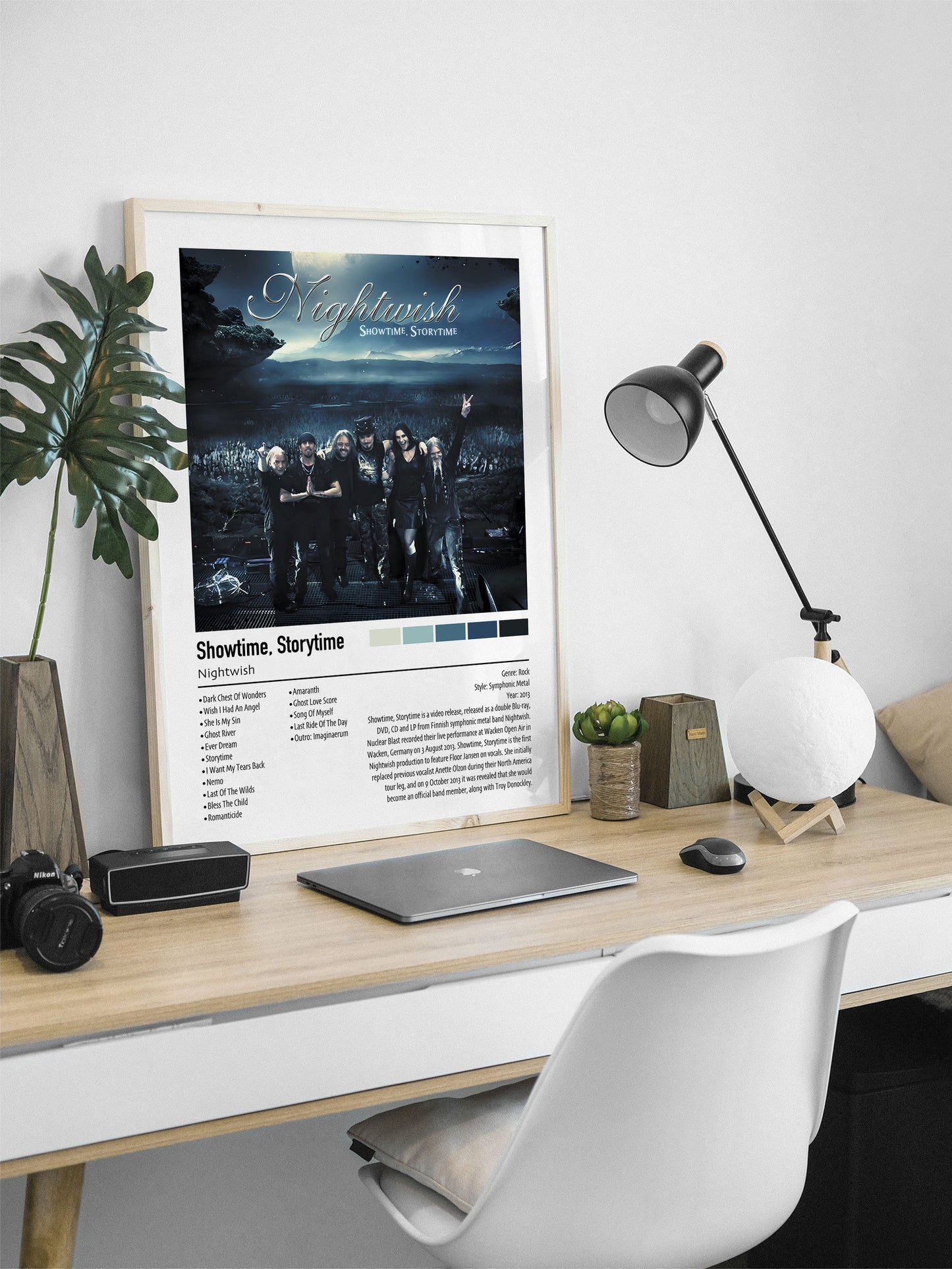 Nightwish | Showtime, Storytime | Custom Album Cover Poster Print