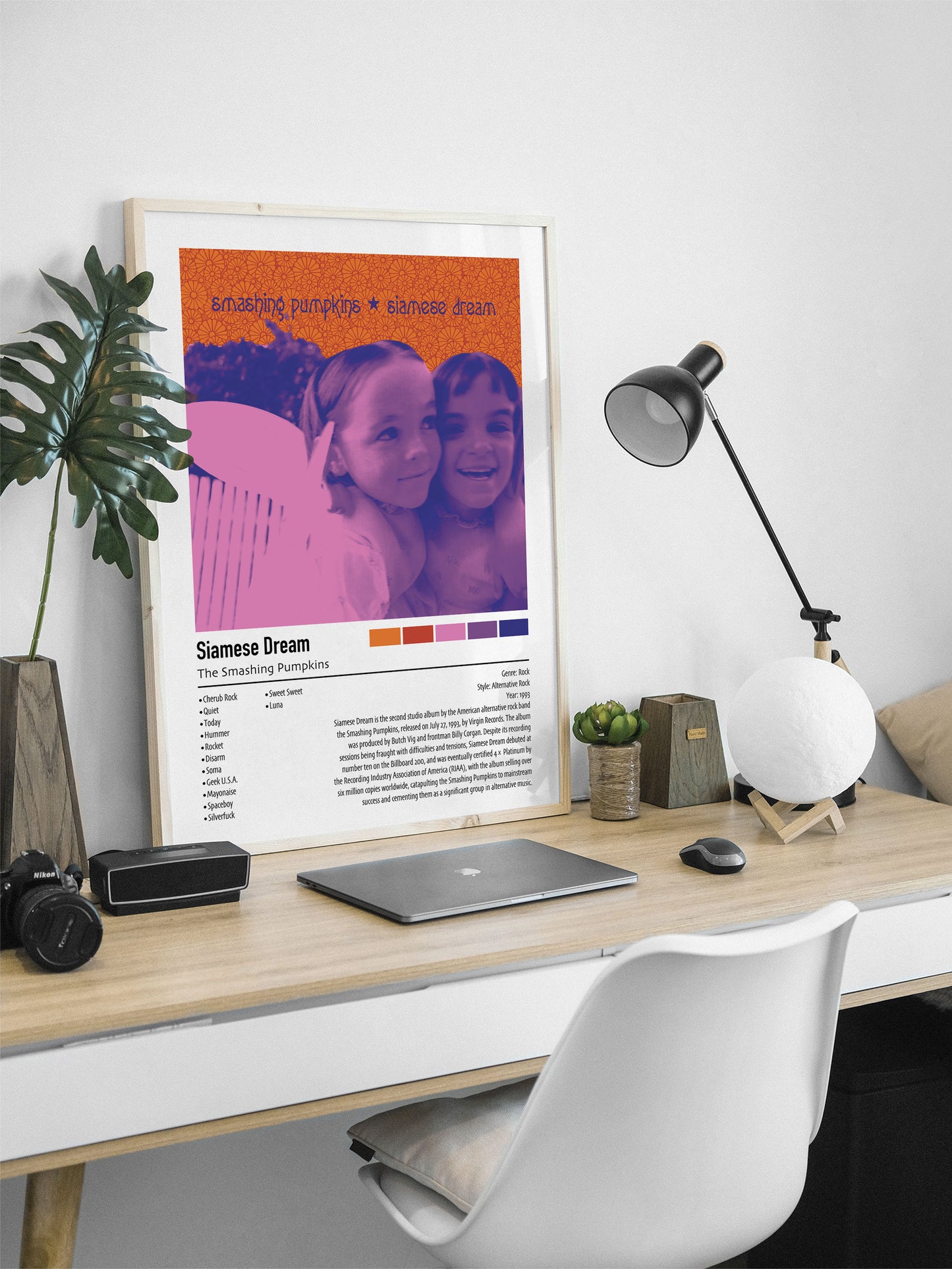The Smashing Pumpkins | Siamese Dream | Custom Album Cover Poster Print