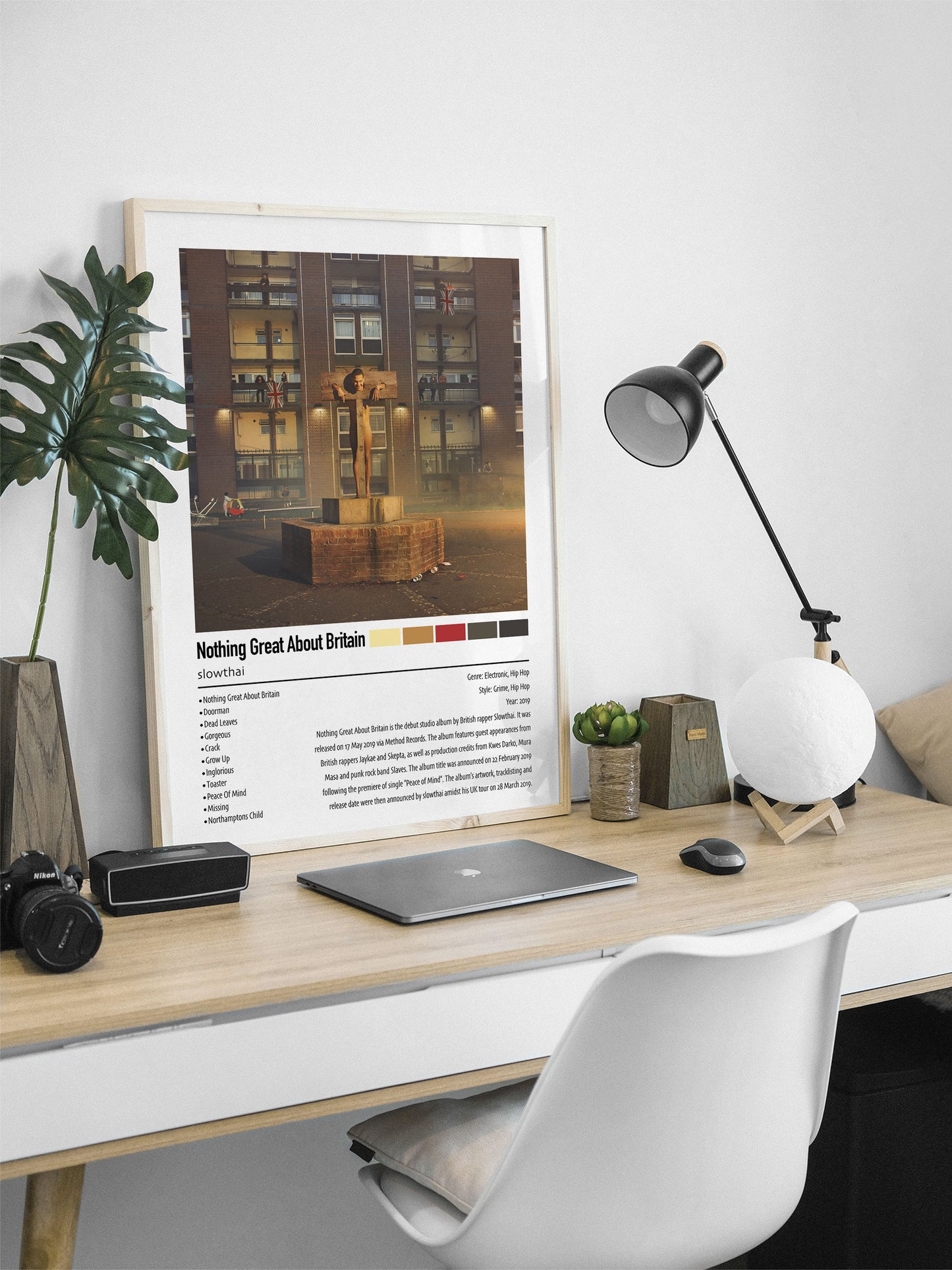 slowthai | Nothing Great About Britain | Custom Album Cover Poster Print