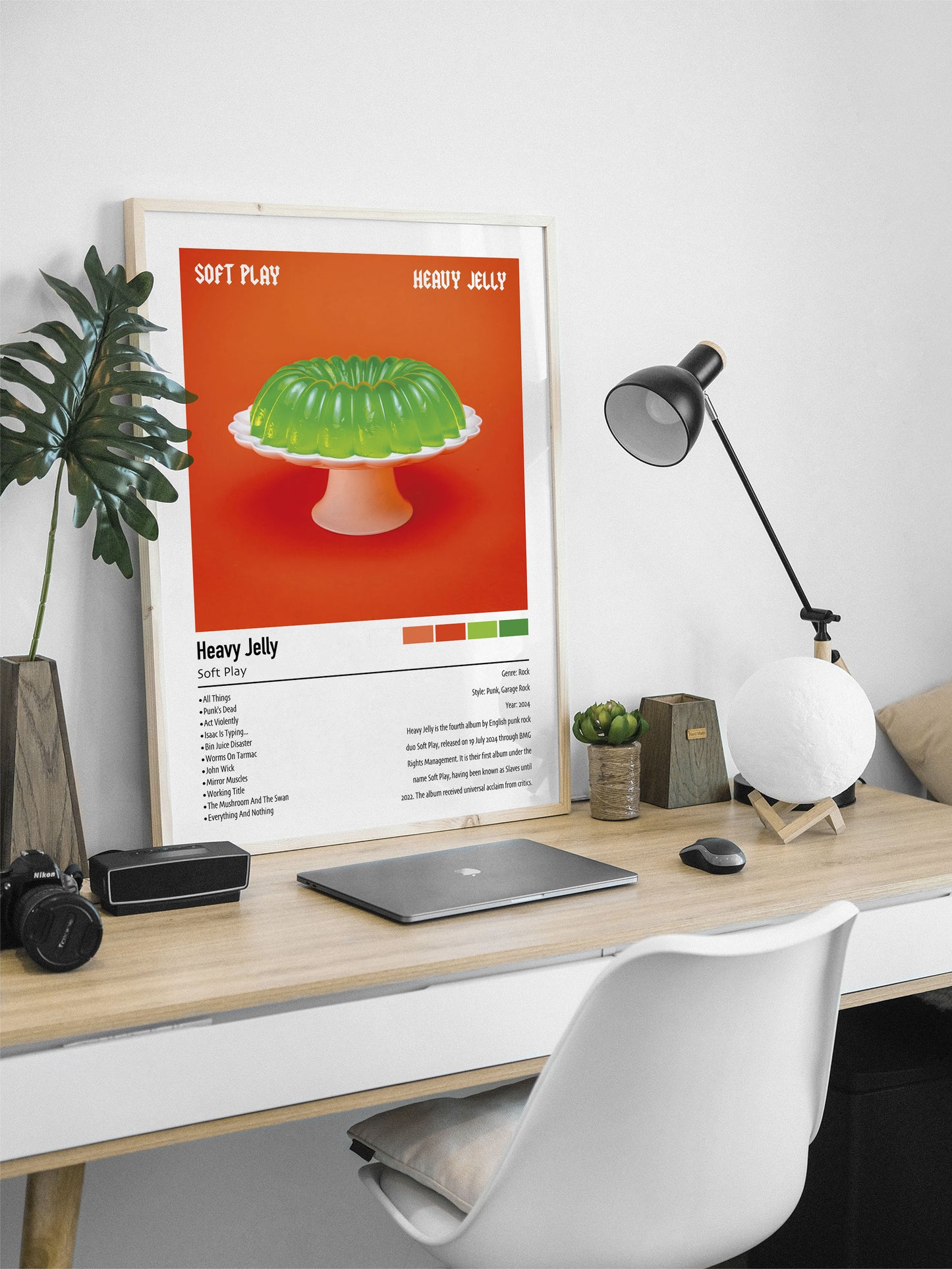 Soft Play | Heavy Jelly | Custom Album Cover Poster Print