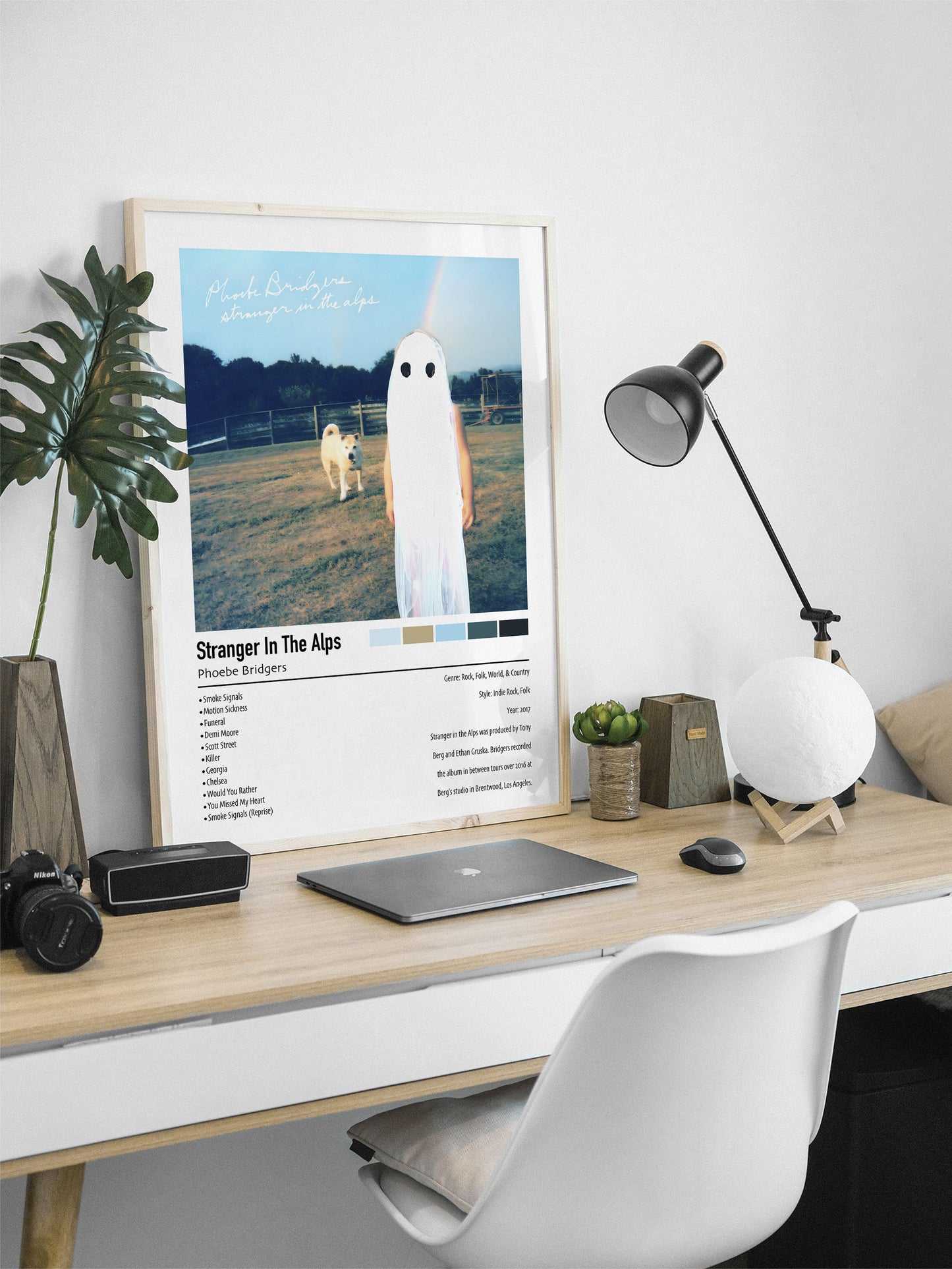 Phoebe Bridgers | Stangers In The Alps | Custom Album Cover Poster Print