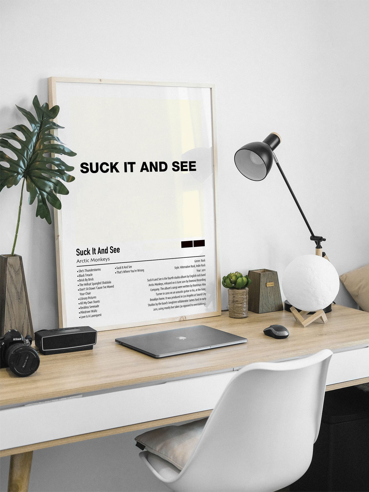 Arctic Monkeys | Suck It And See | Custom Album Cover Poster Print