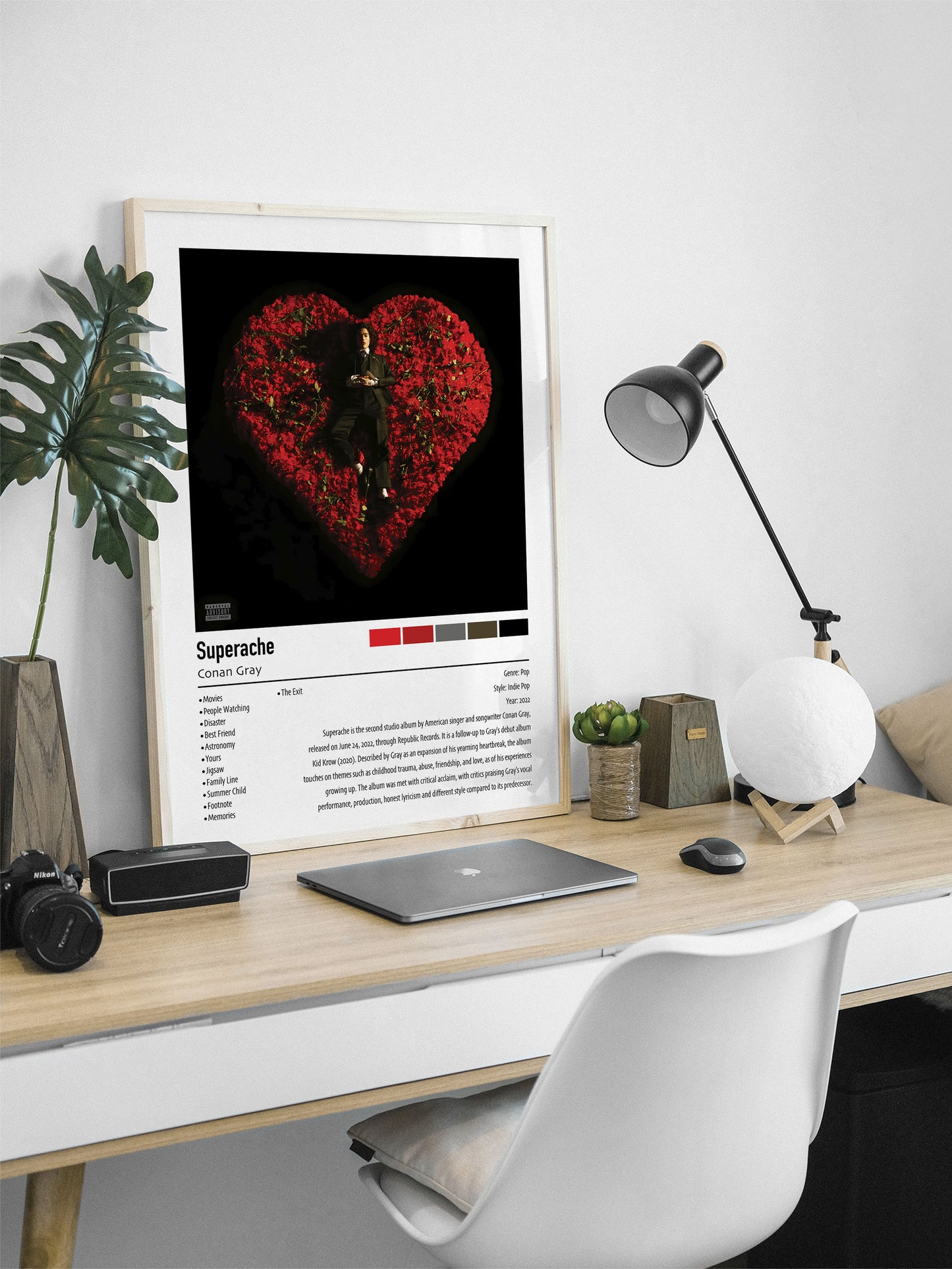 Conan Gray | Superache | Custom Album Cover Poster Print