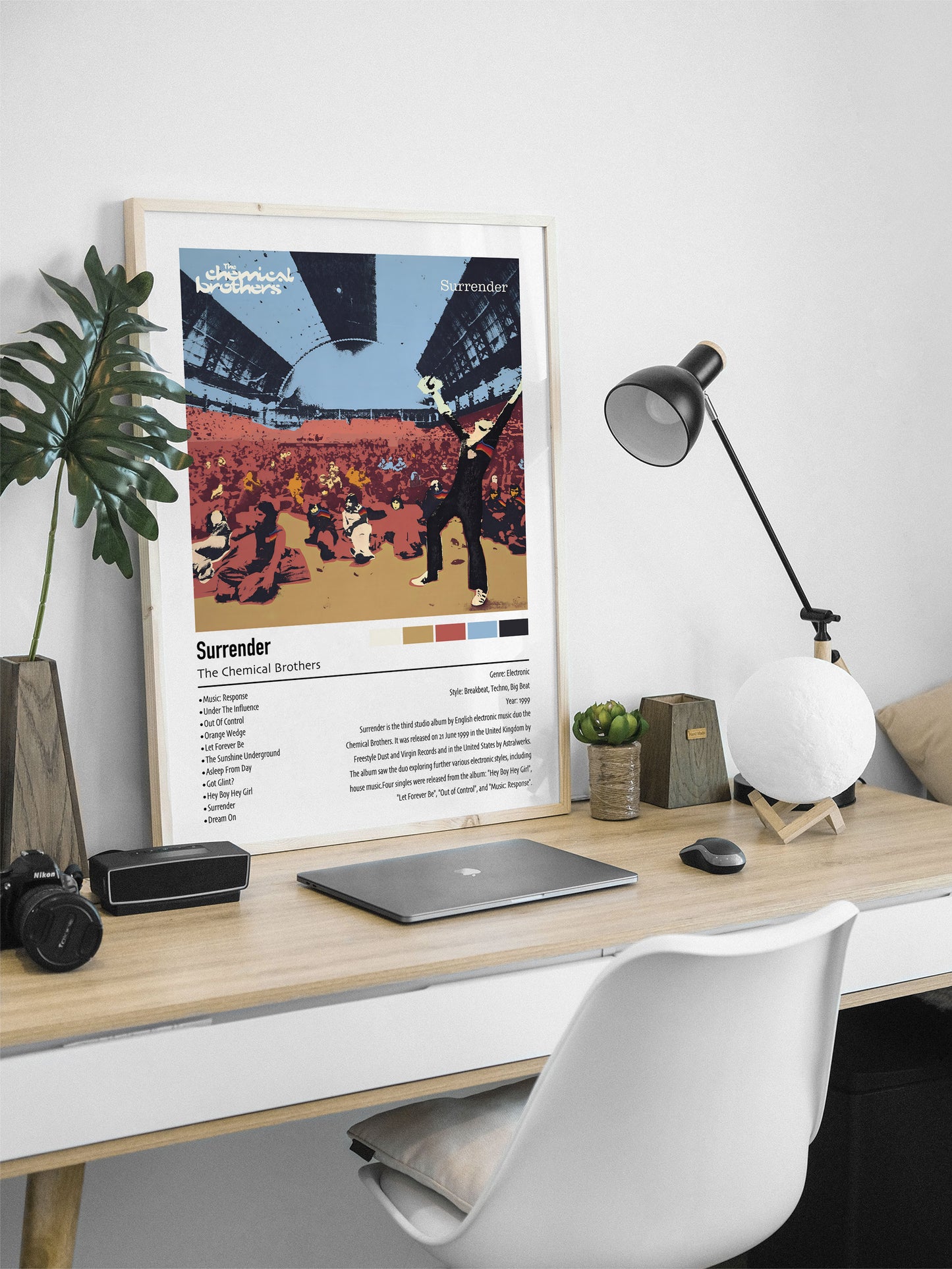 The Chemical Brothers | Surrender | Custom Album Cover Poster Print