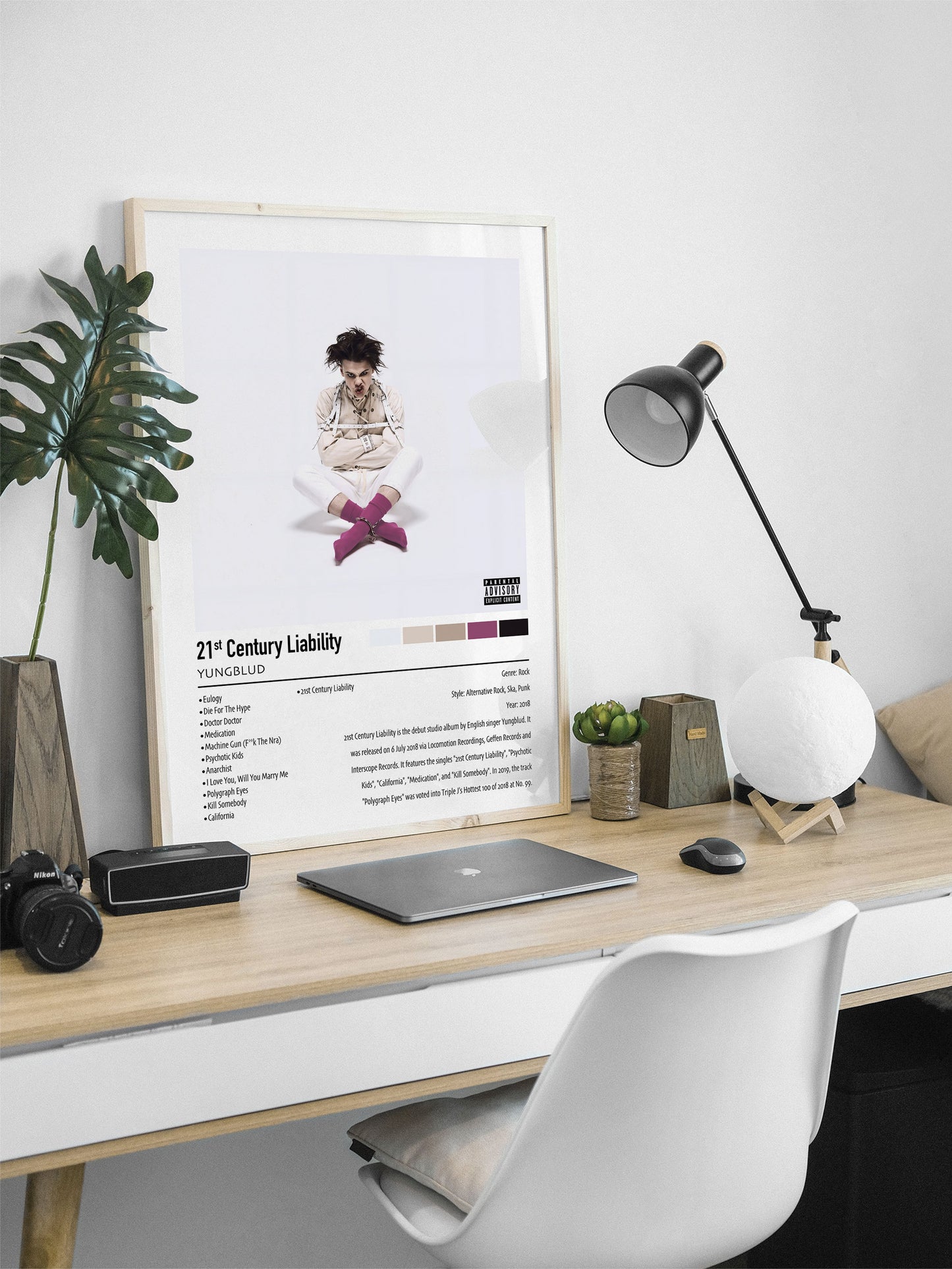 Yungblud | 21st Century Liability | Custom Album Cover Poster Print