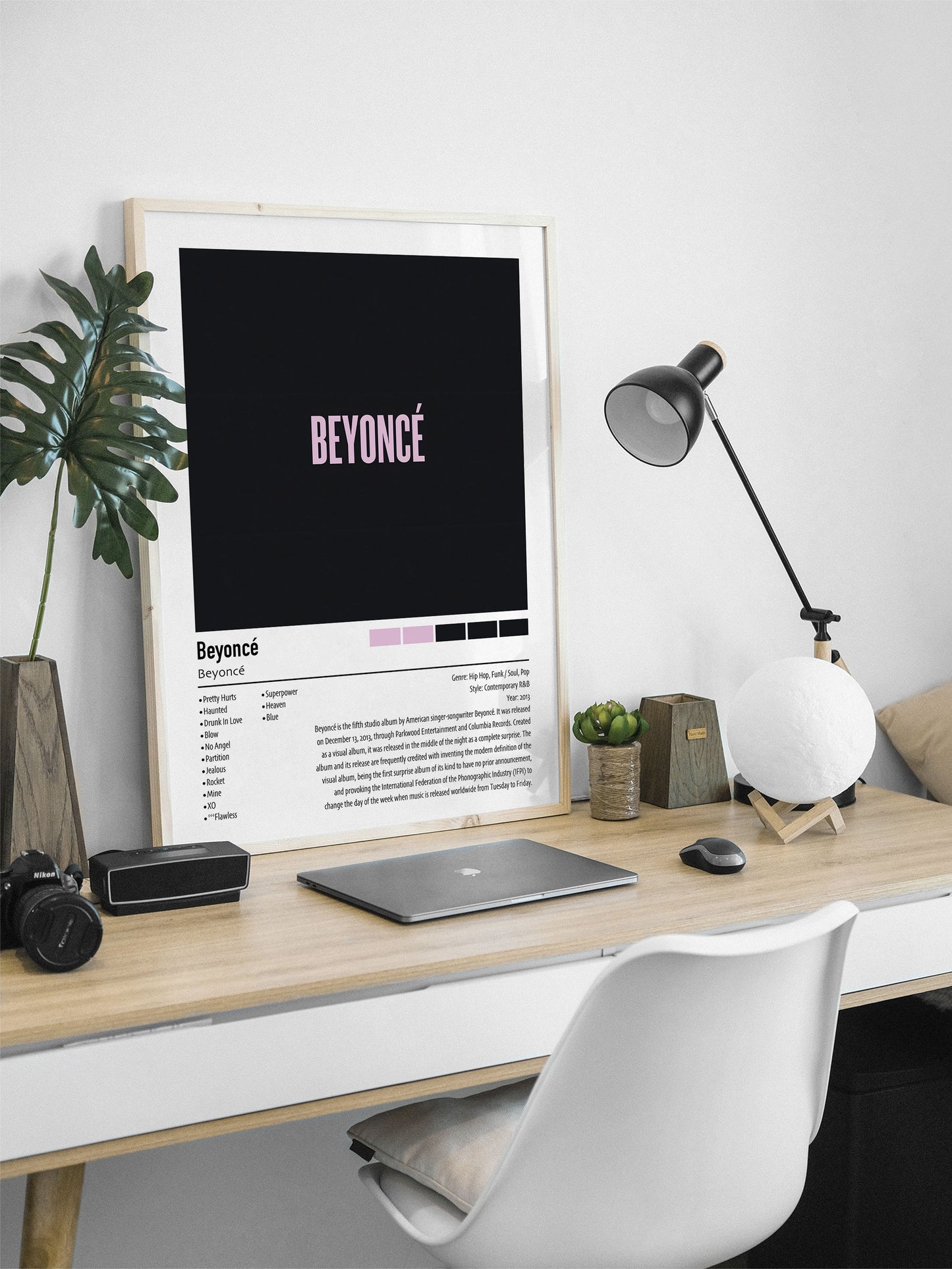Beyoncé | Beyoncé | Custom Album Cover Poster Print