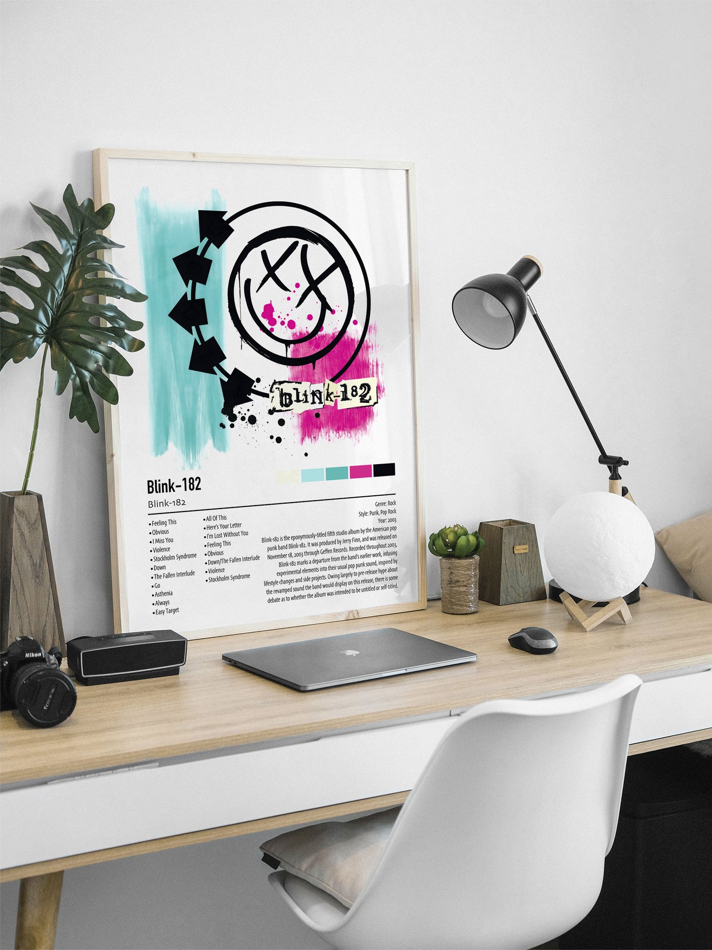 Blink-182 | Blink-182 | Custom Album Cover Poster Print