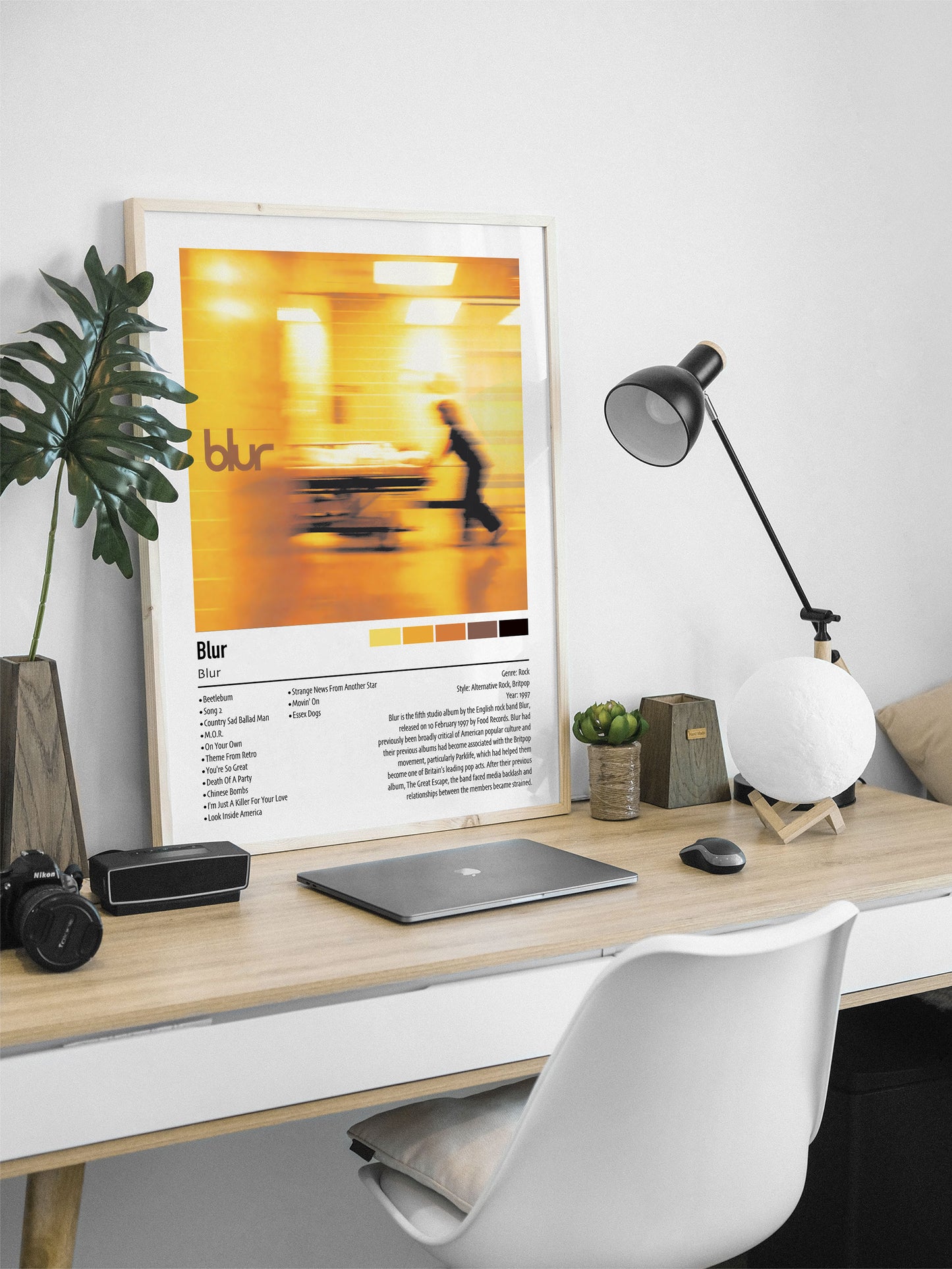 Blur | Blur | Custom Album Cover Poster Print