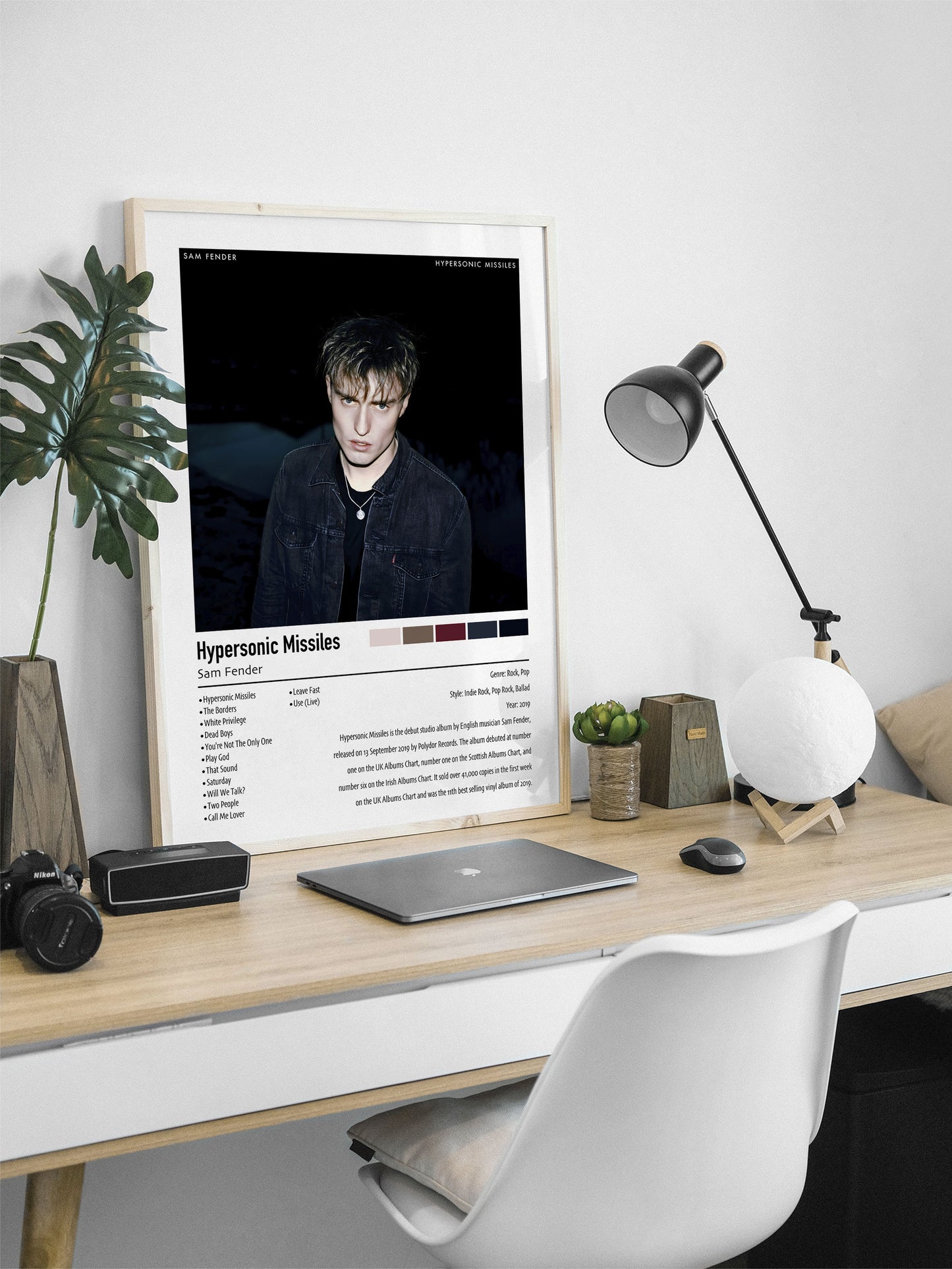 Sam Fender | Hypersonic Missiles | Custom Album Cover Poster Print