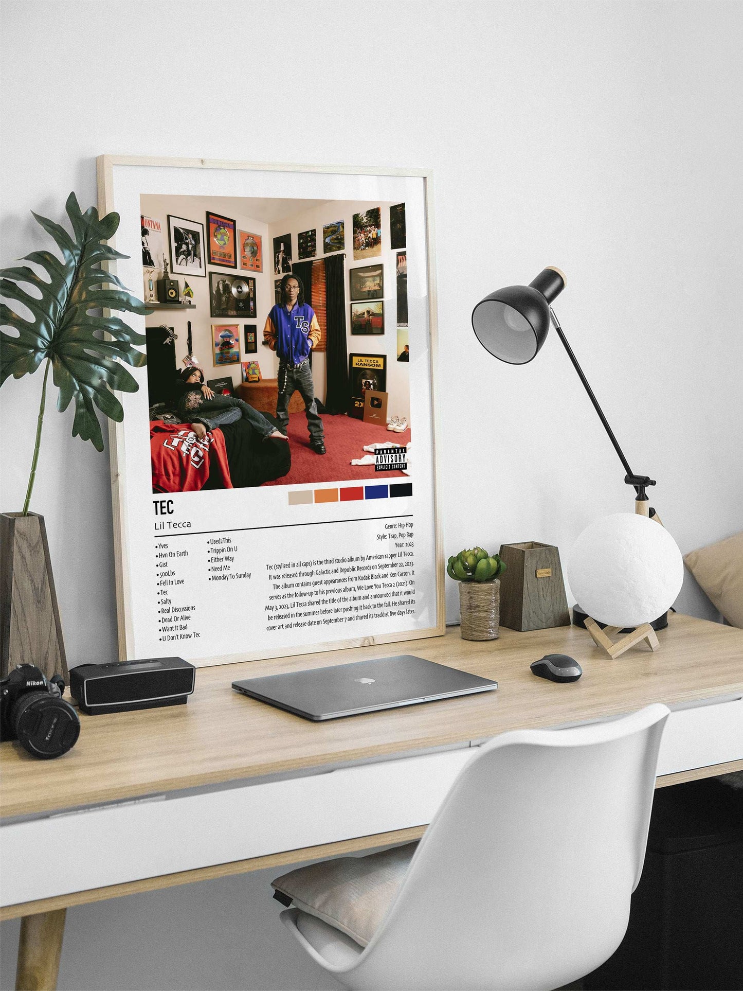 Lil Tecca | TEC | Custom Album Cover Poster Print