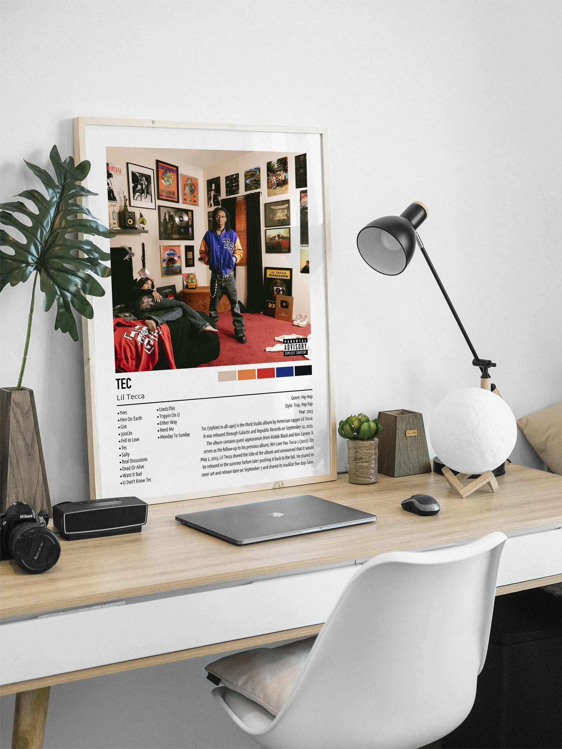 Lil Tecca | TEC | Custom Album Cover Poster Print