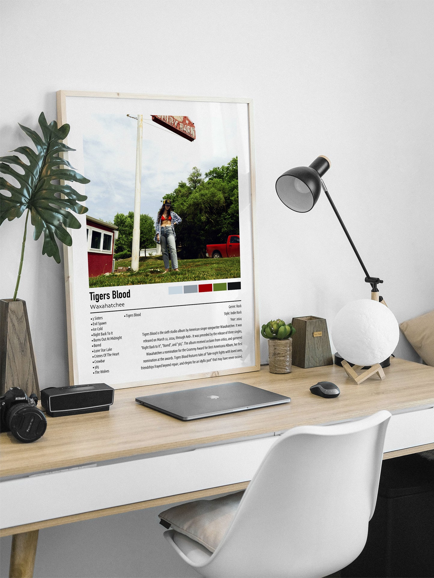 Waxahatchee | Tigers Blood | Custom Album Cover Poster Print