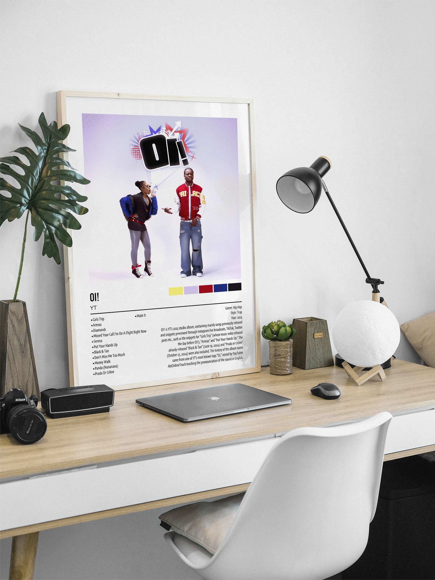 YT | Oi! | Custom Album Cover Poster Print