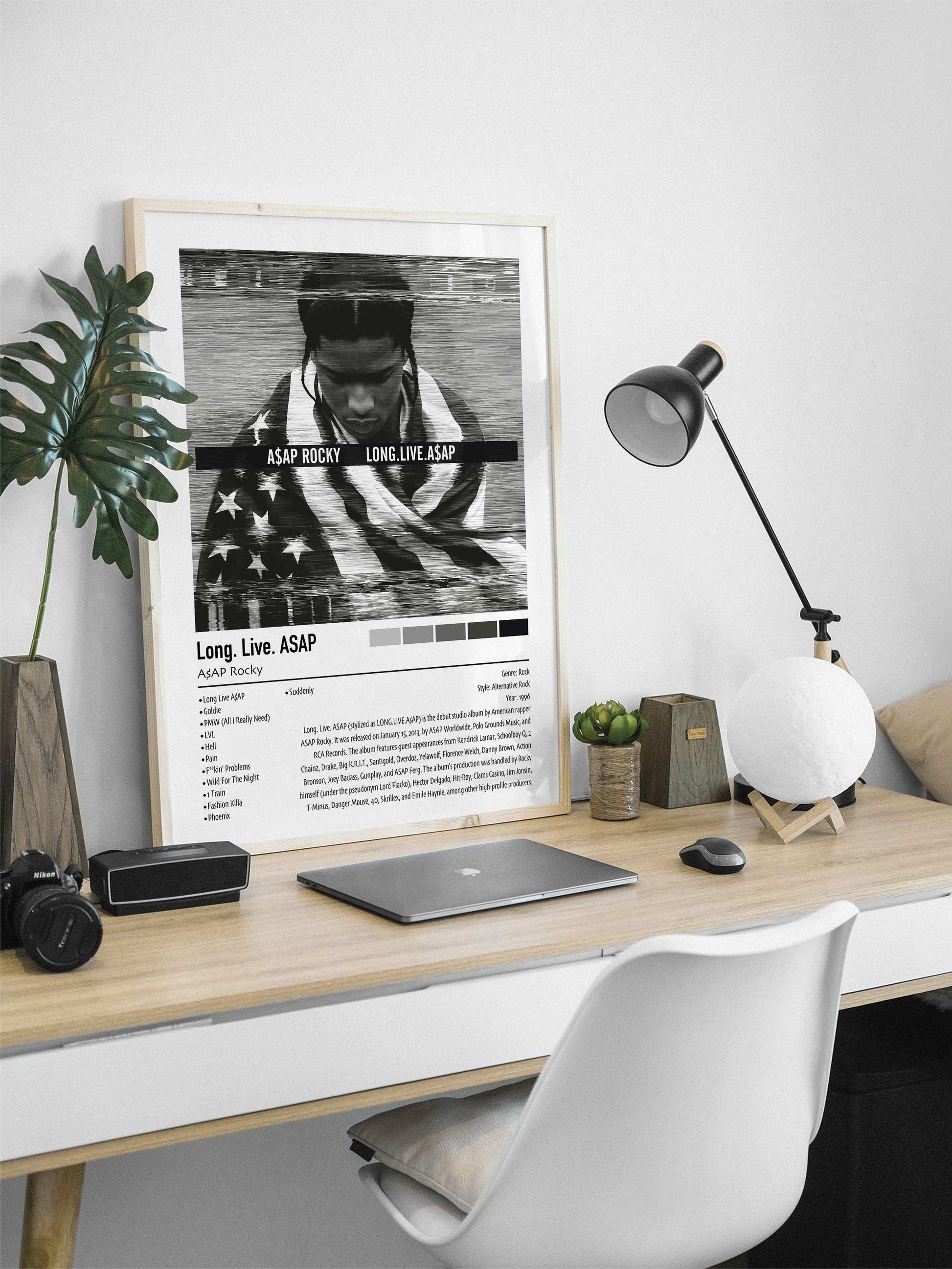 A$AP Rocky | Long. Live. ASAP | Custom Album Cover Poster Print