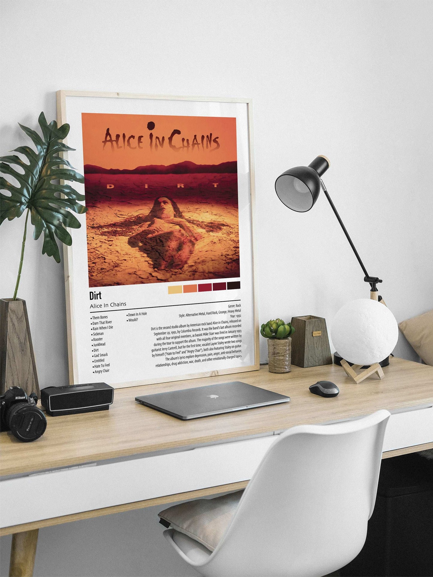 Alice In Chains | Dirt | Custom Album Cover Poster Print