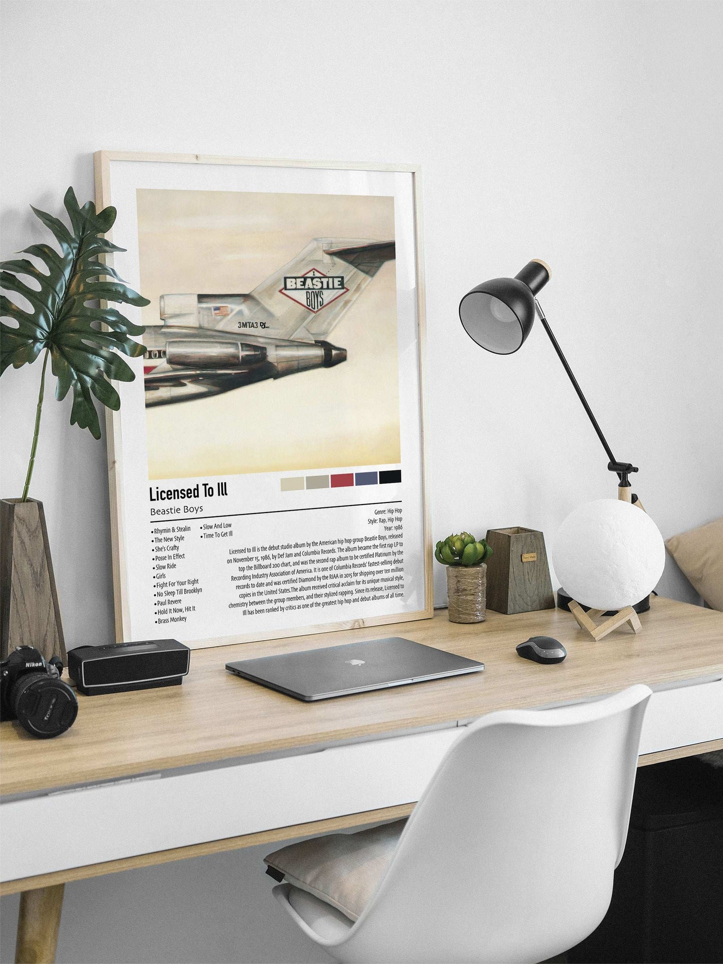 Beastie Boys | Licensed To Ill | Custom Album Cover Poster Print