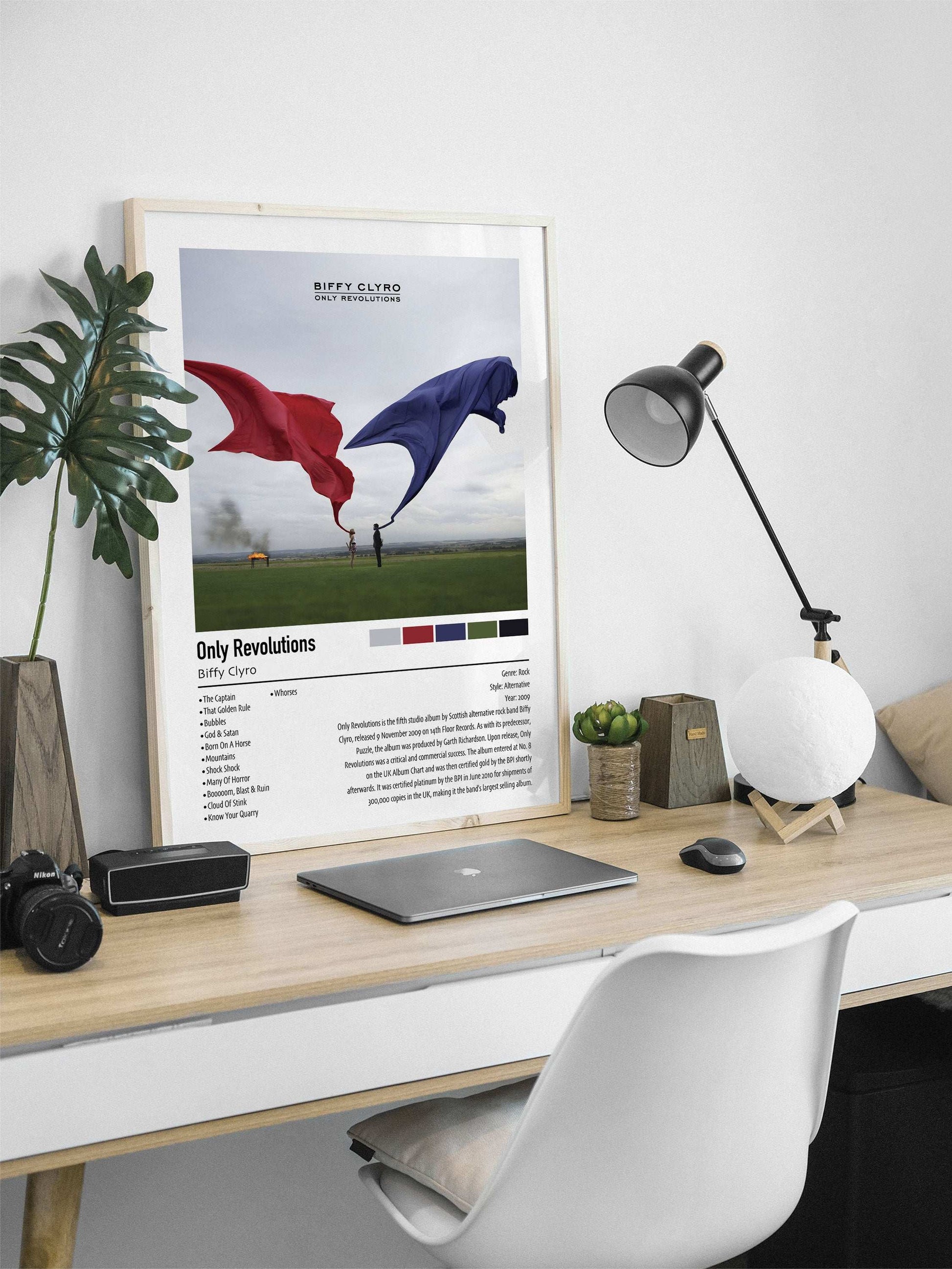 Biffy Clyro | Only Revolutions | Custom Album Cover Poster Print