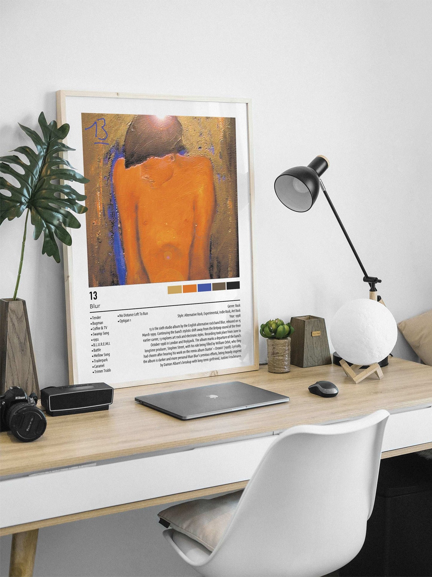 Blur | 13 | Custom Album Cover Poster Print