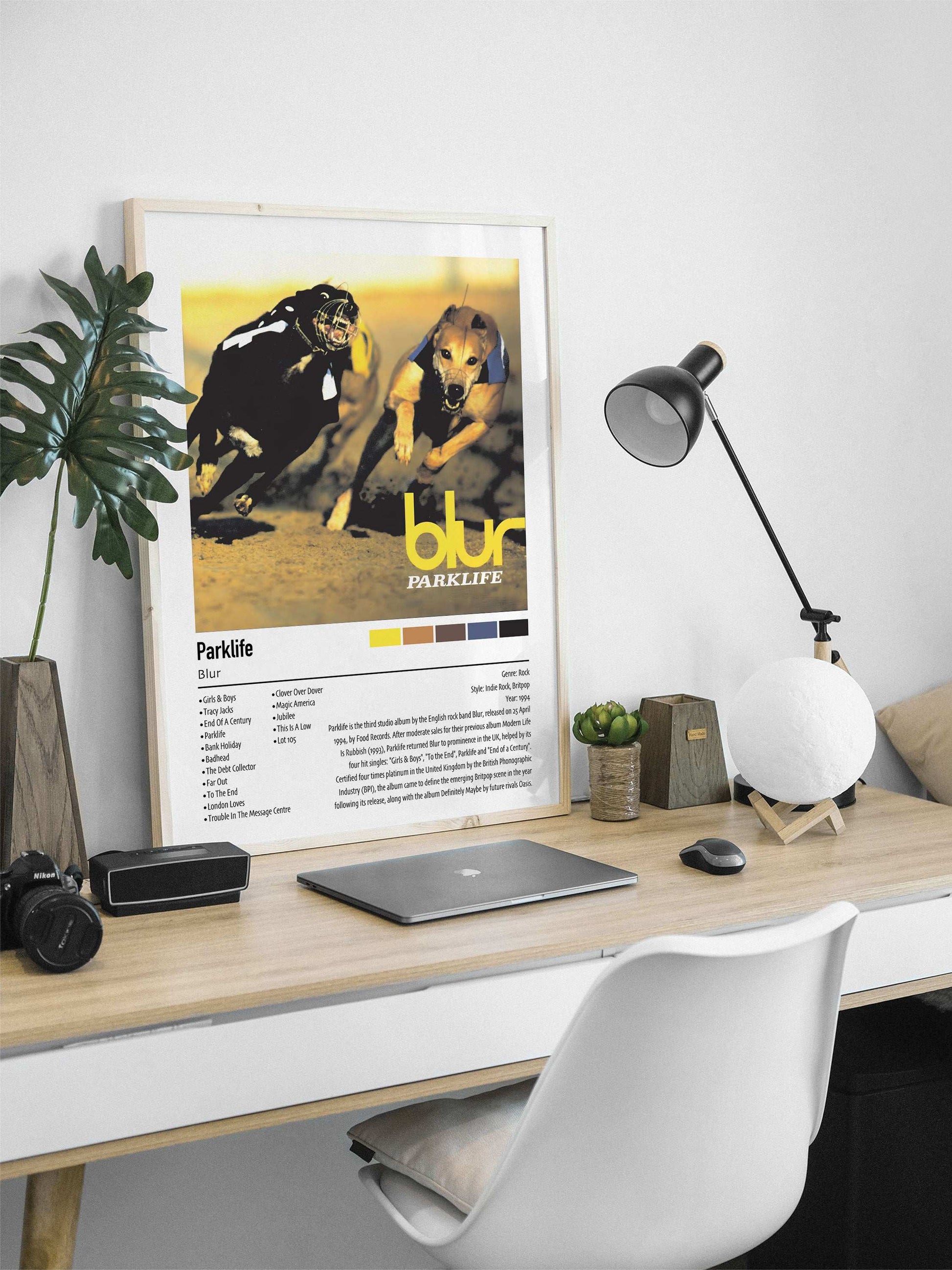 Blur | Parklife | Custom Album Cover Poster Print