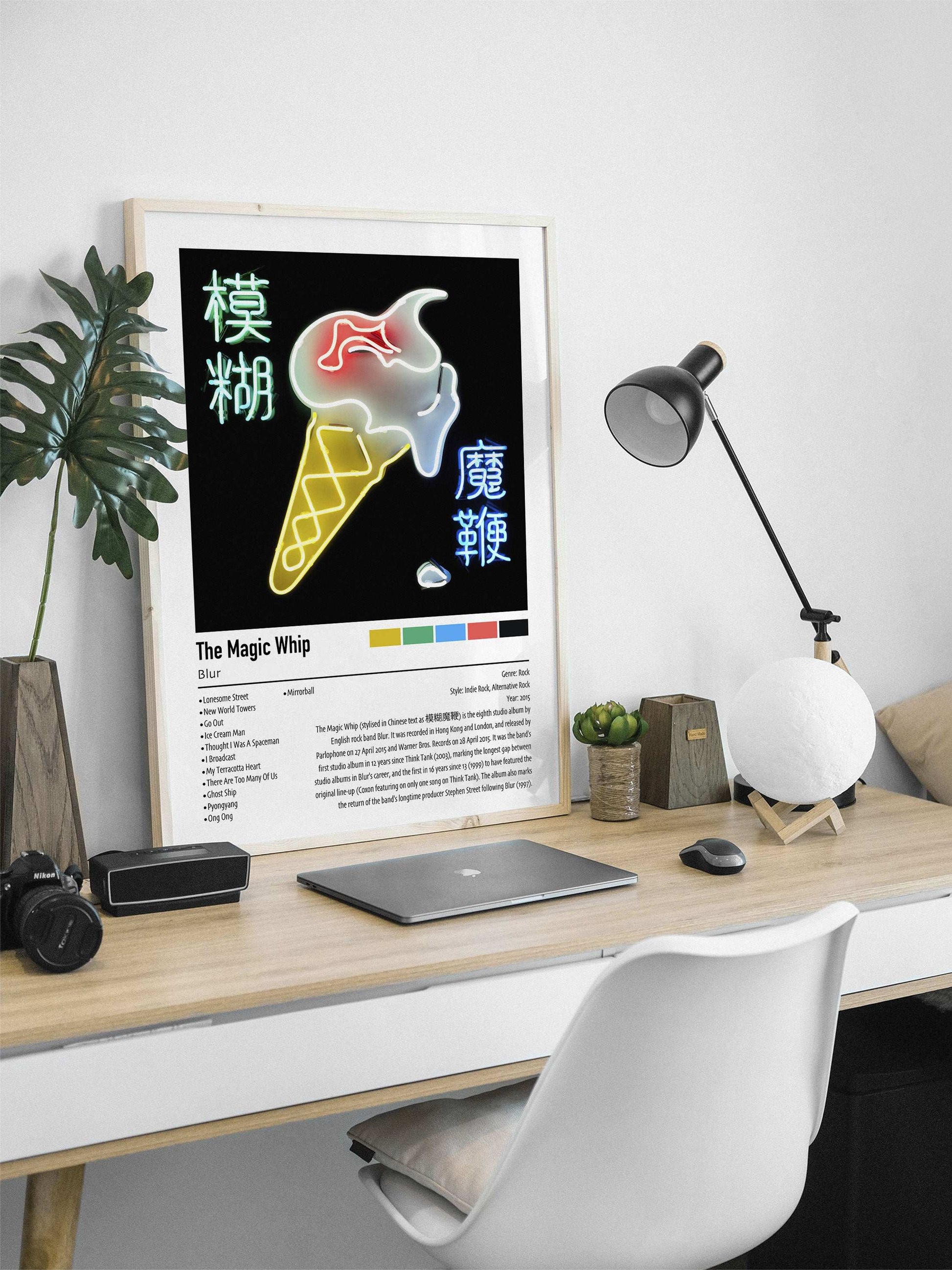 Blur | The Magic Whip | Custom Album Cover Poster Print