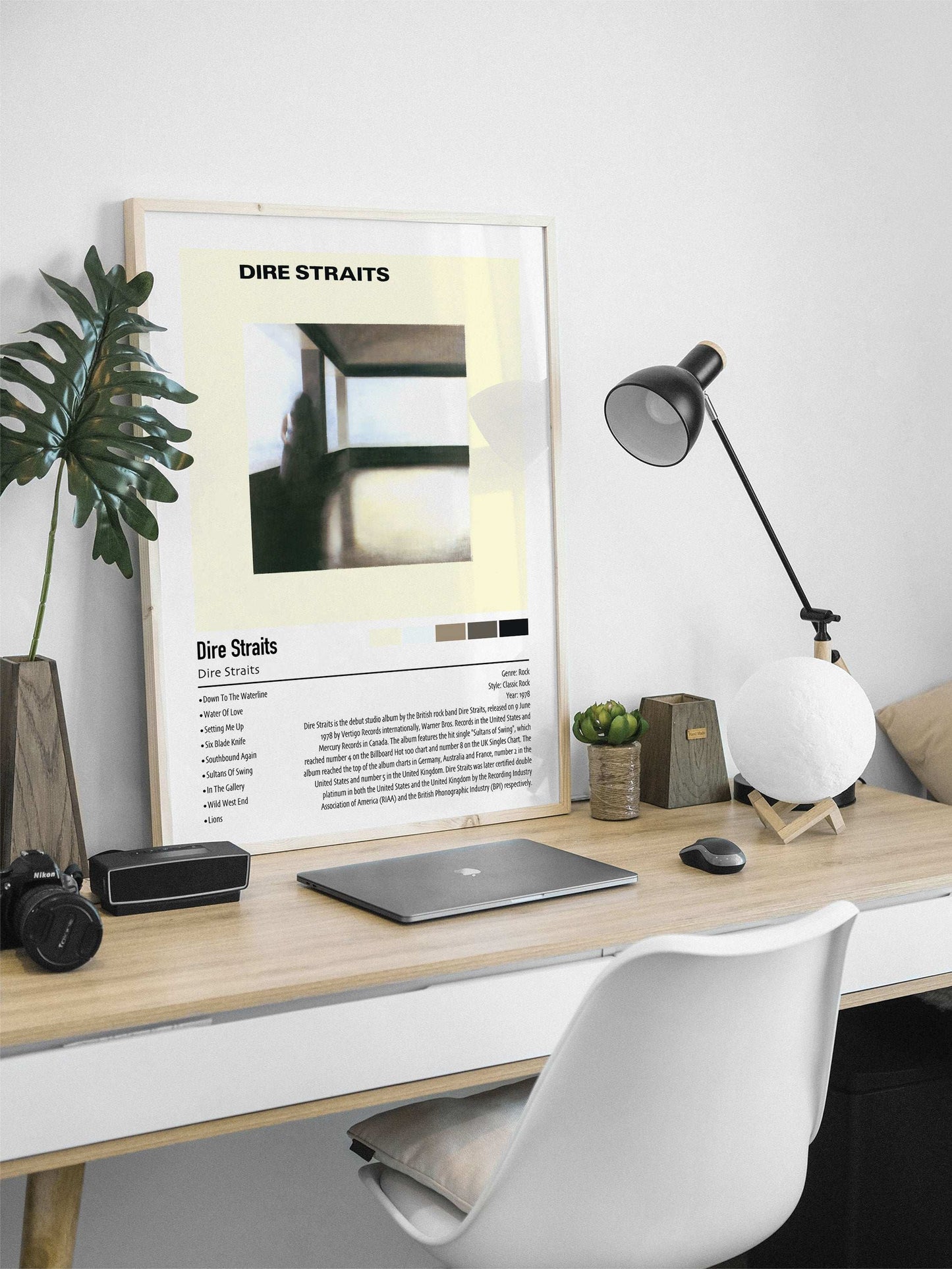 Dire Straits - Dire Straits | Custom Album Cover Poster Print