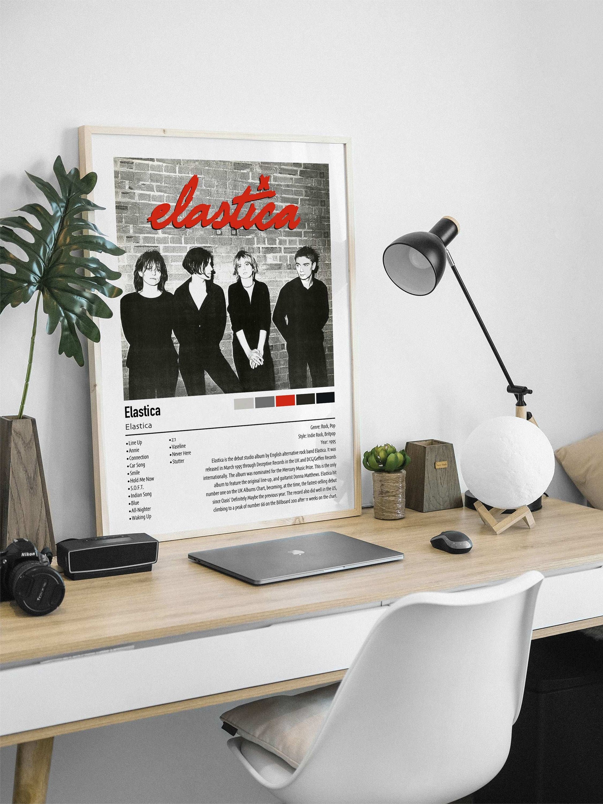 Elastica | Elastica | Custom Album Cover Poster Print