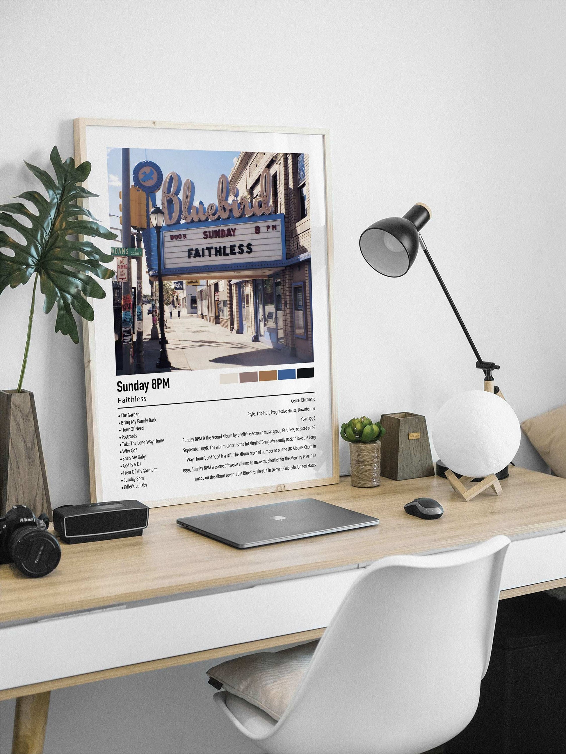 Faithless | Sunday 8PM | Custom Album Cover Poster Print