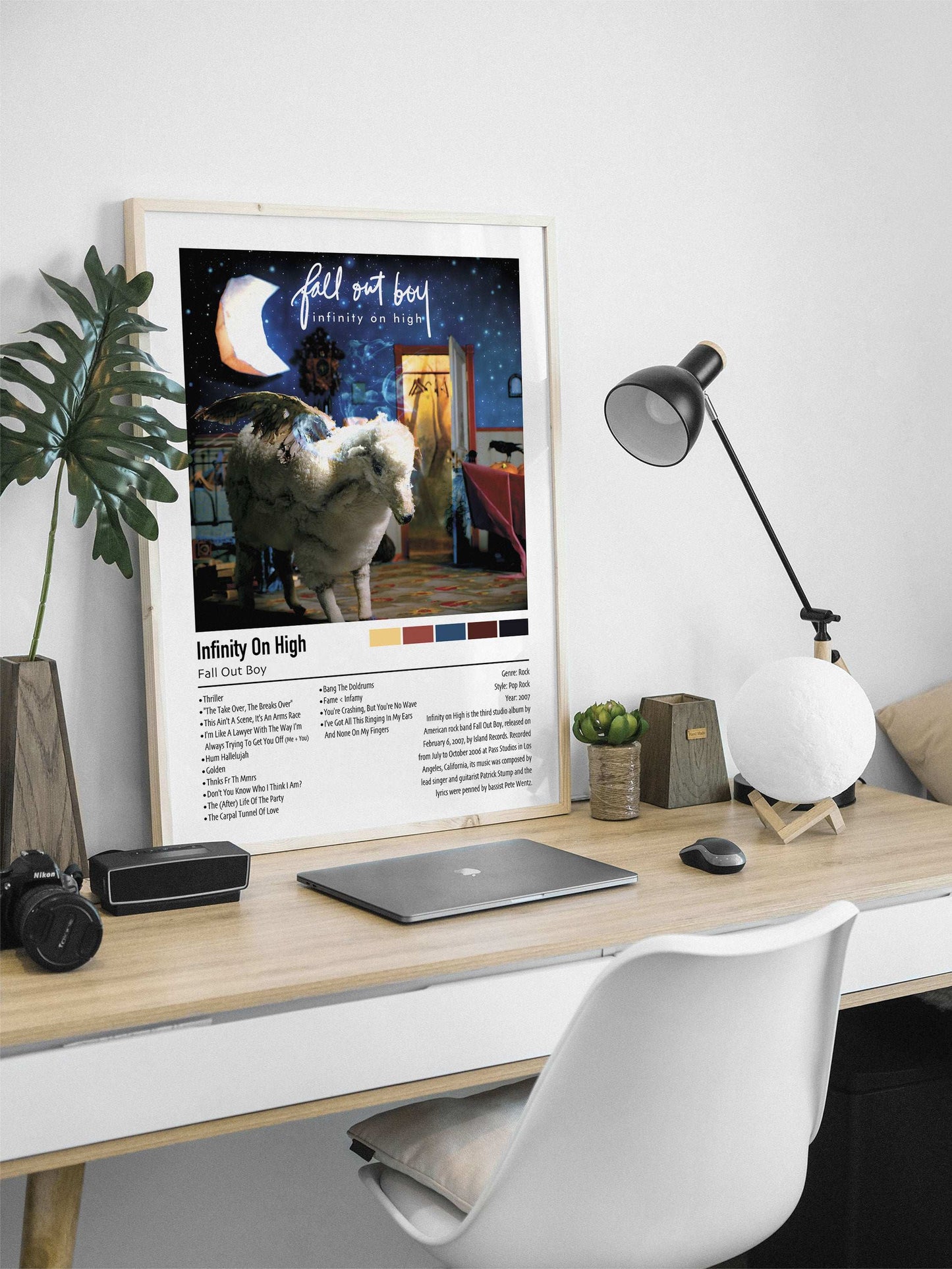 Fall Out Boy | Infinity On High | Custom Album Cover Poster Print