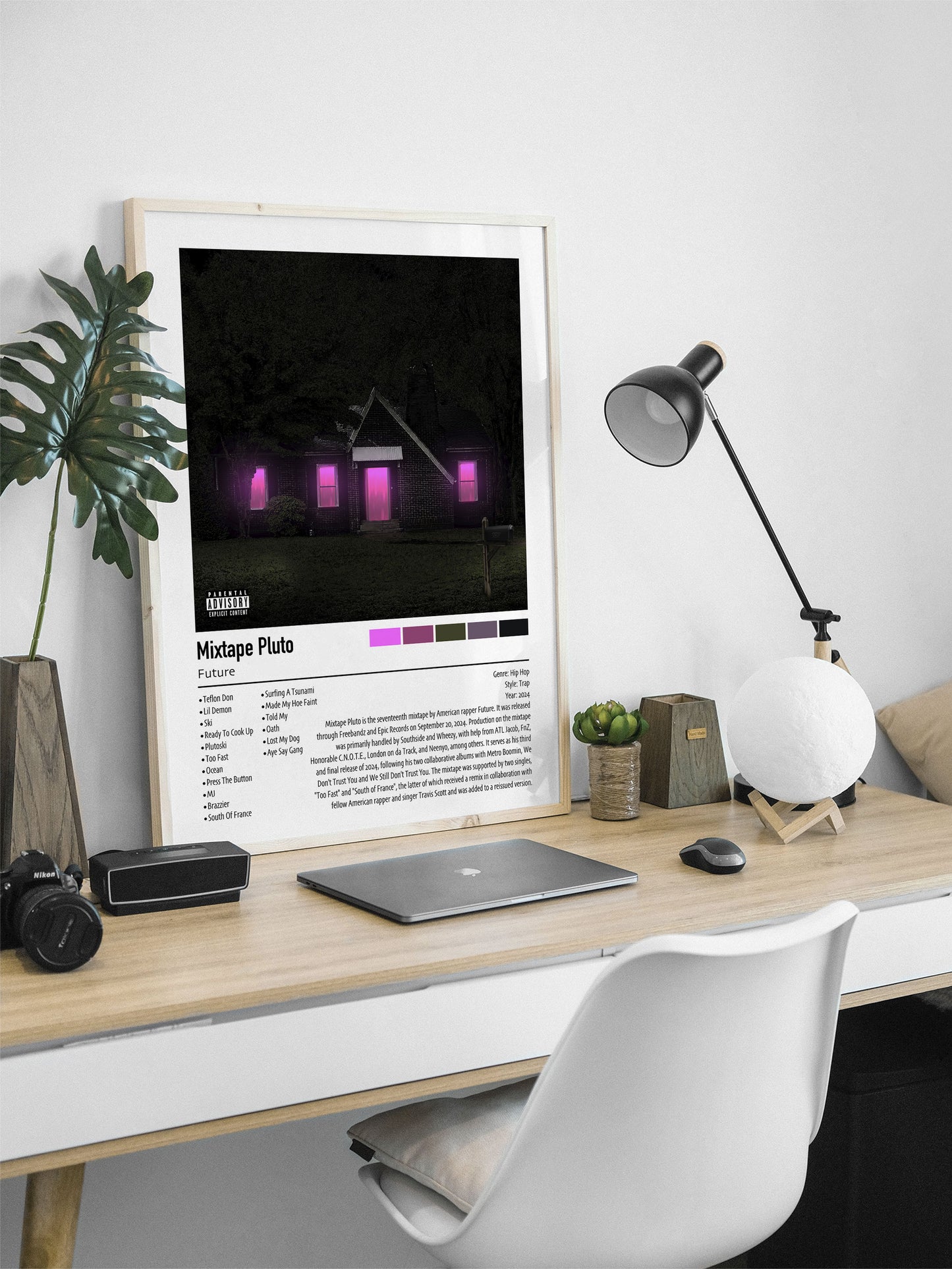 Future | Mixtape Pluto | Custom Album Cover Poster Print
