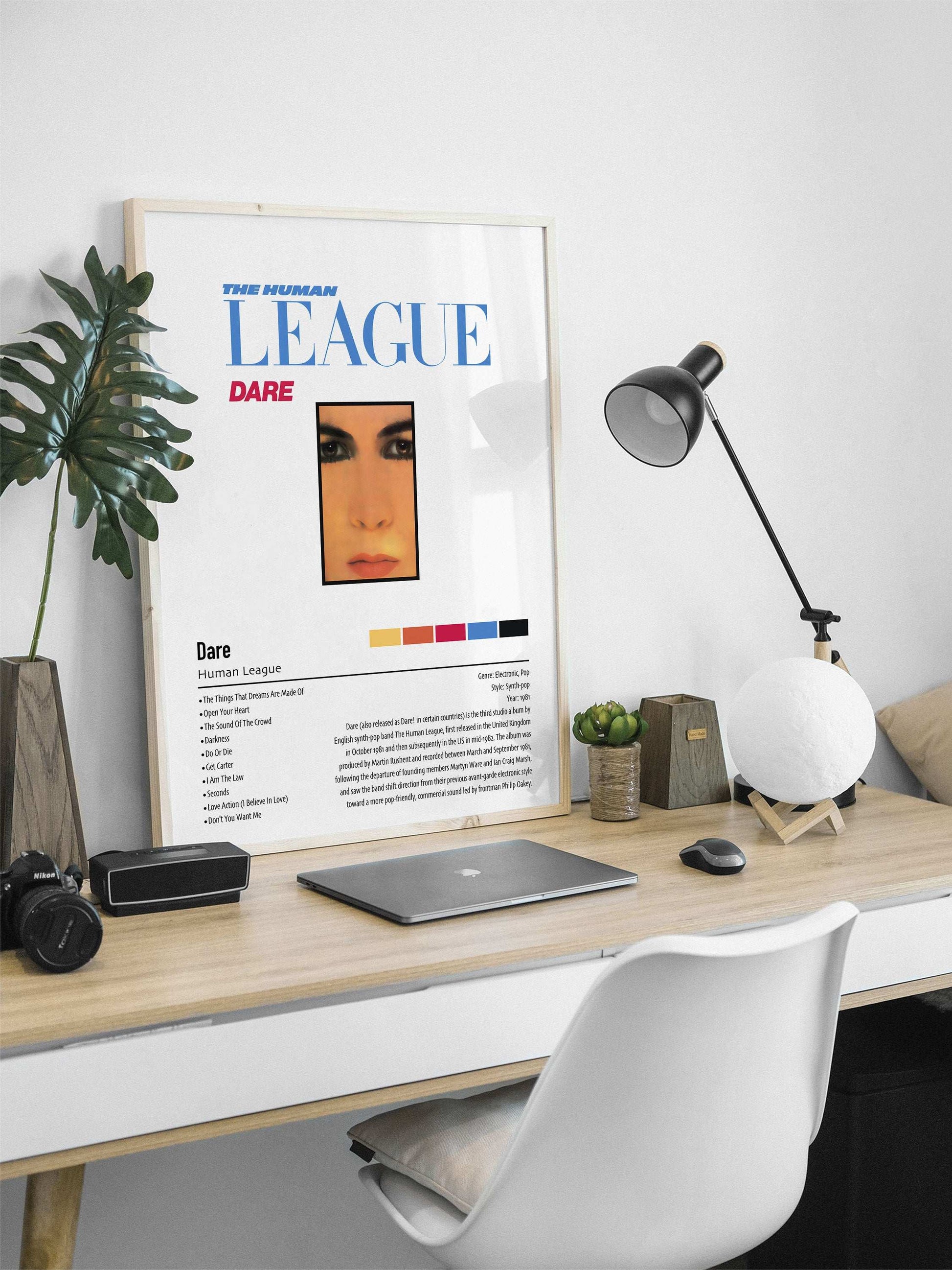 Human League | Dare | Custom Album Cover Poster Print
