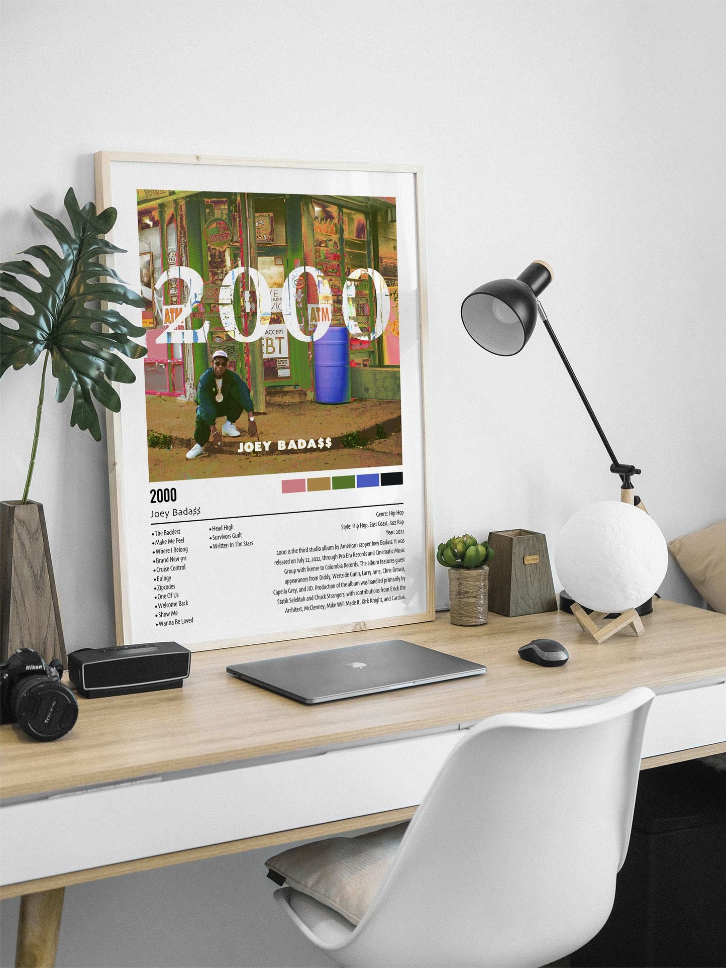 Joey Bada$$ | 2000 | Custom Album Cover Poster Print