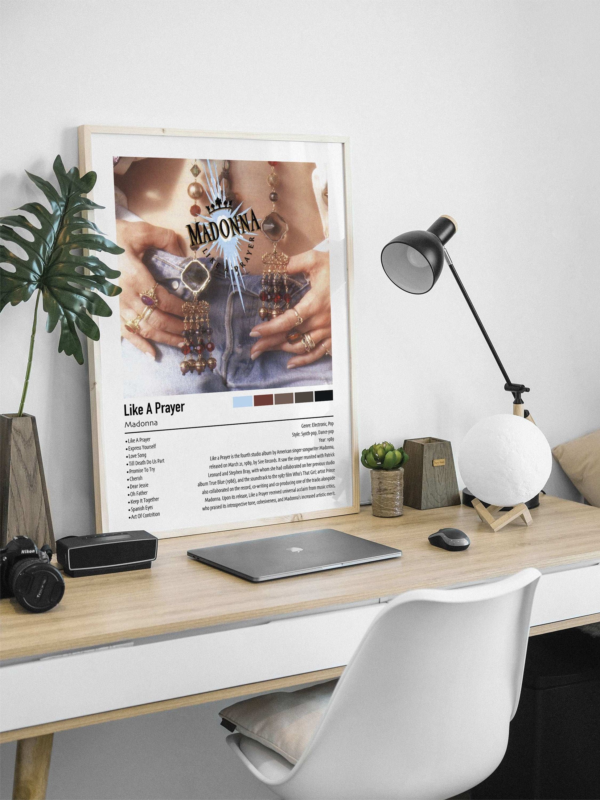 Madonna | Like A Prayer | Custom Album Cover Poster Print