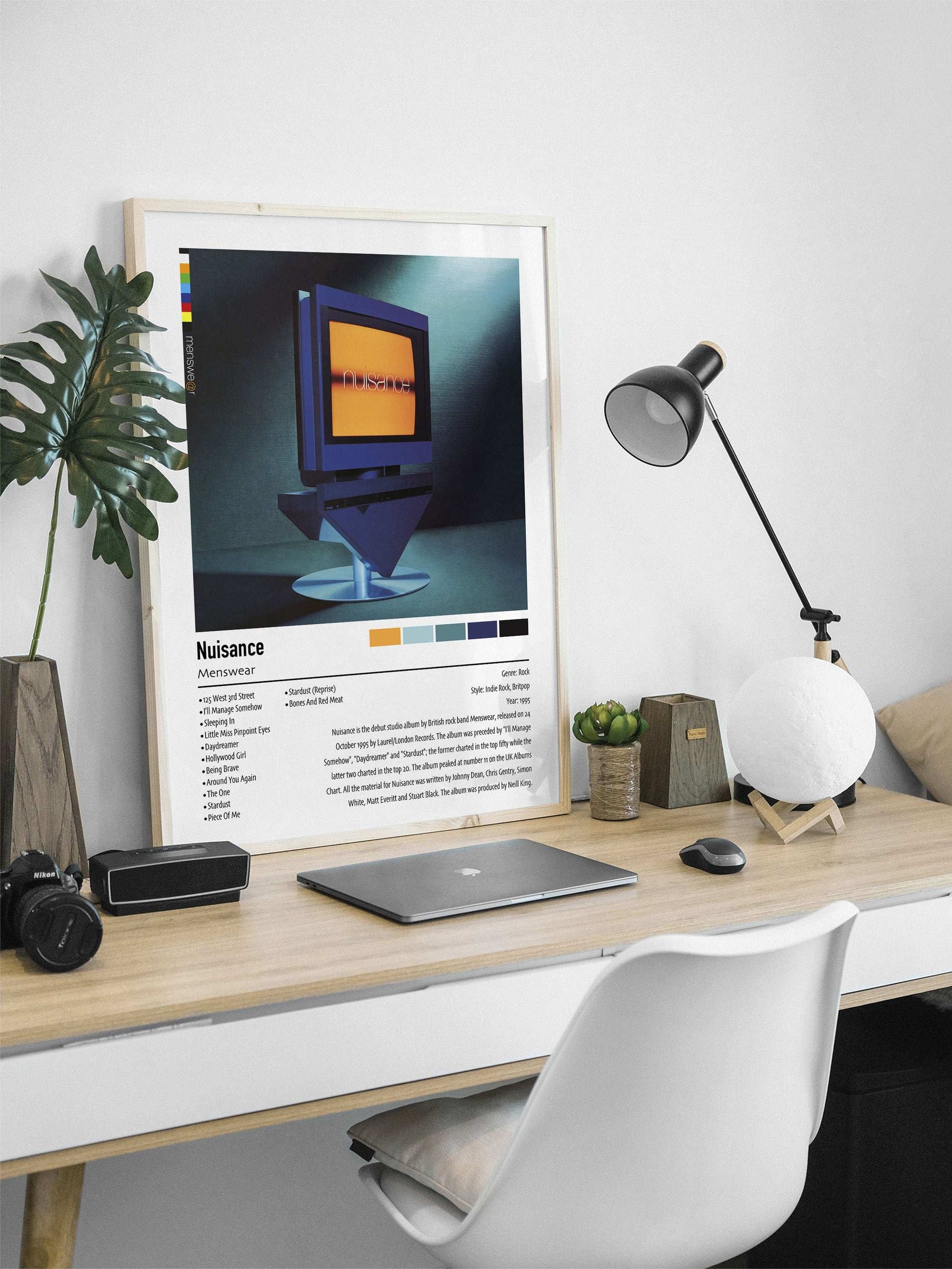 Menswear | Nuisance | Custom Album Cover Poster Print