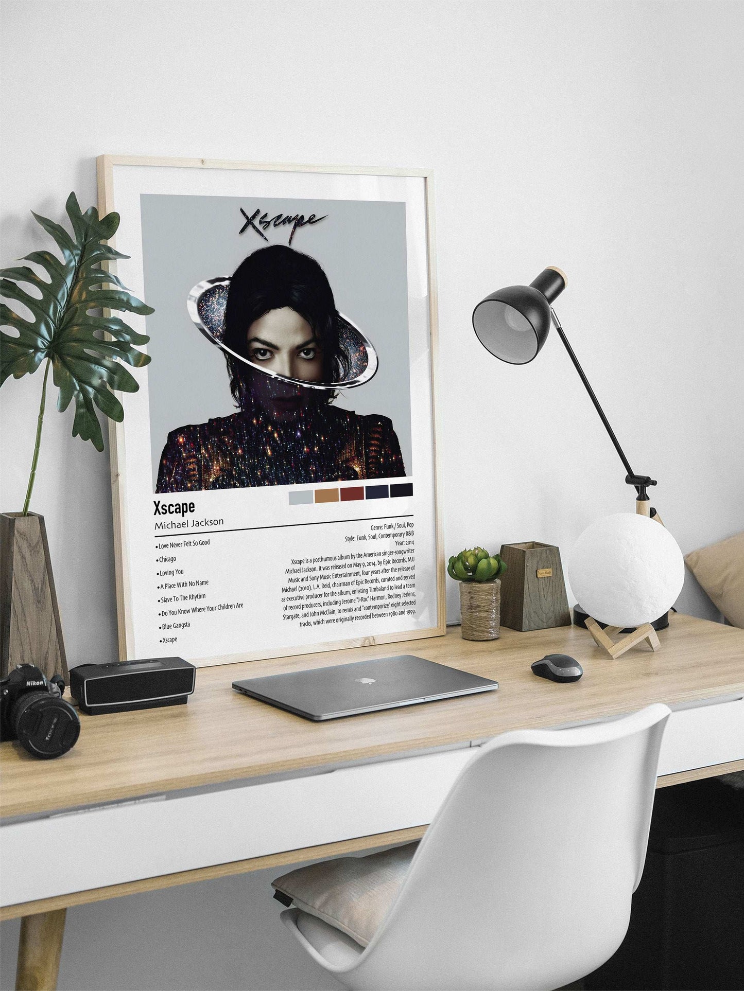Michael Jackson | Xscape | Custom Album Cover Poster Print