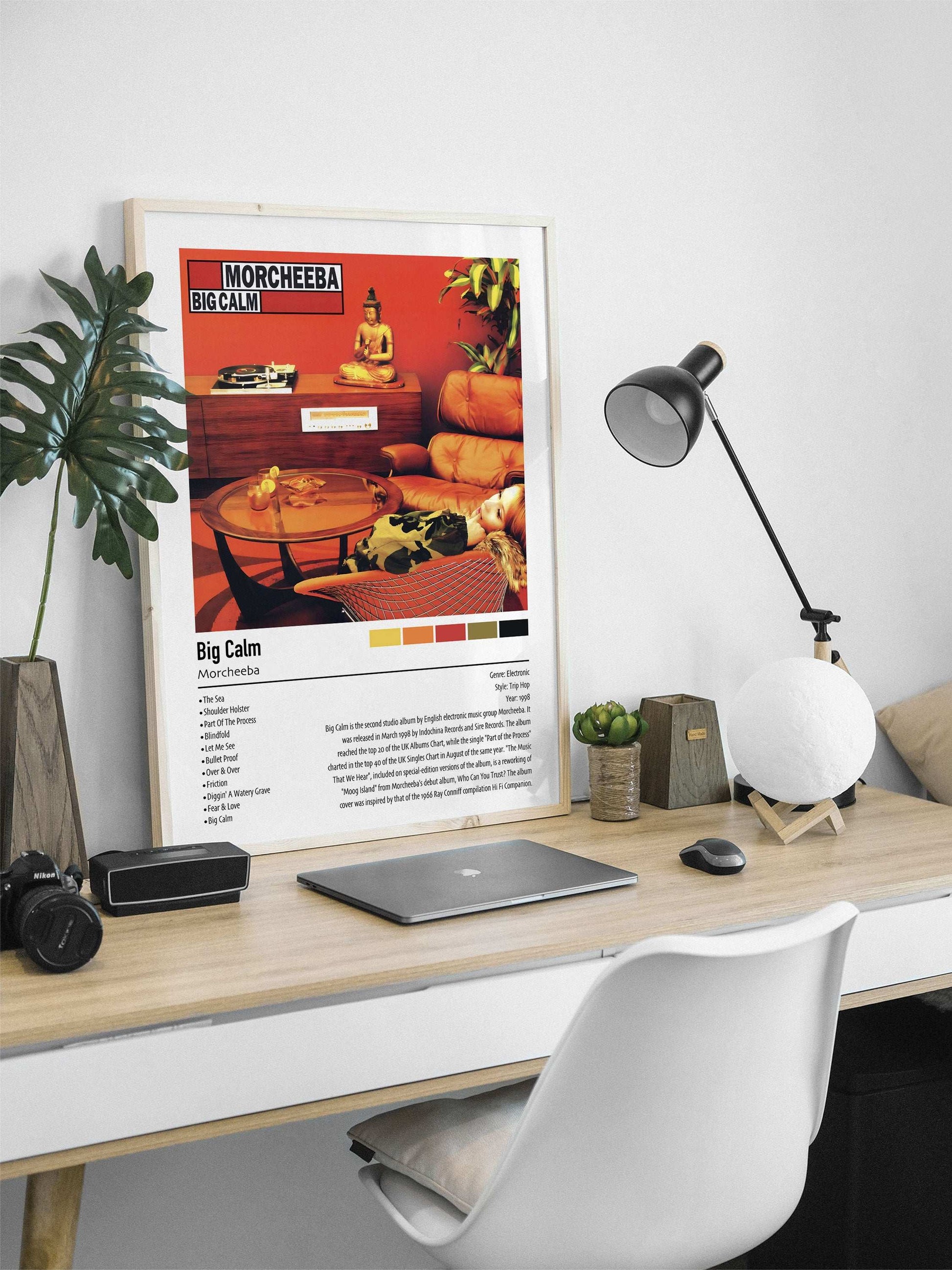 Morcheeba | Big Calm | Custom Album Cover Poster Print