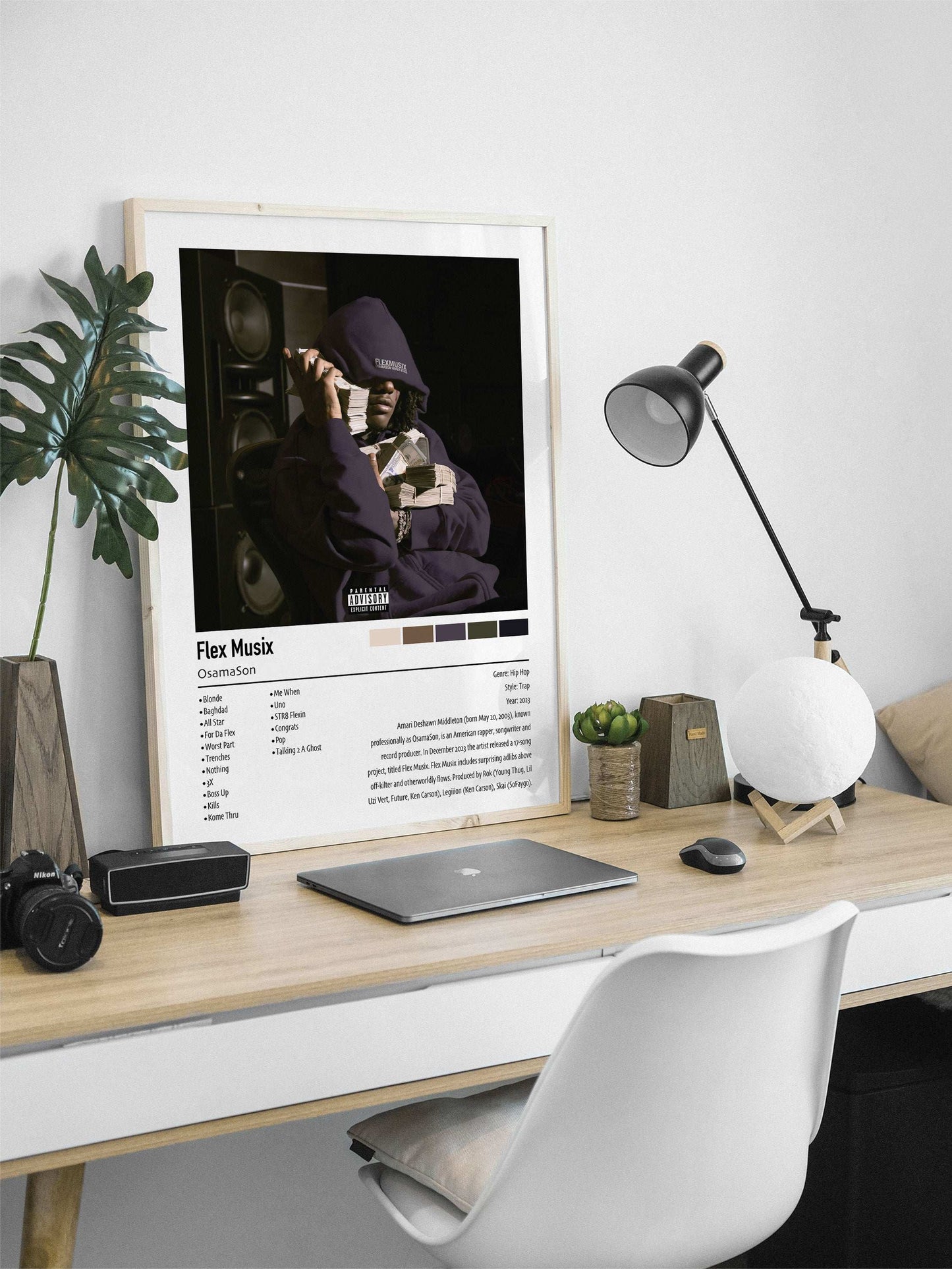 OsamaSon | Flex Musix | Custom Album Cover Poster Print